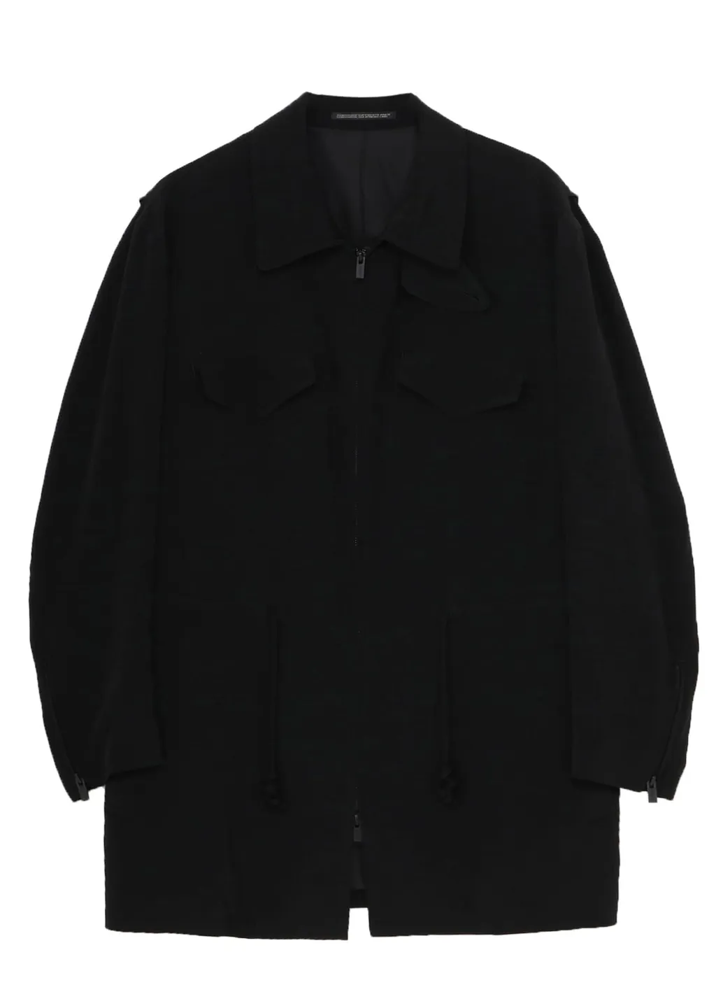 Ta Tuxedo Blouson With Waist String