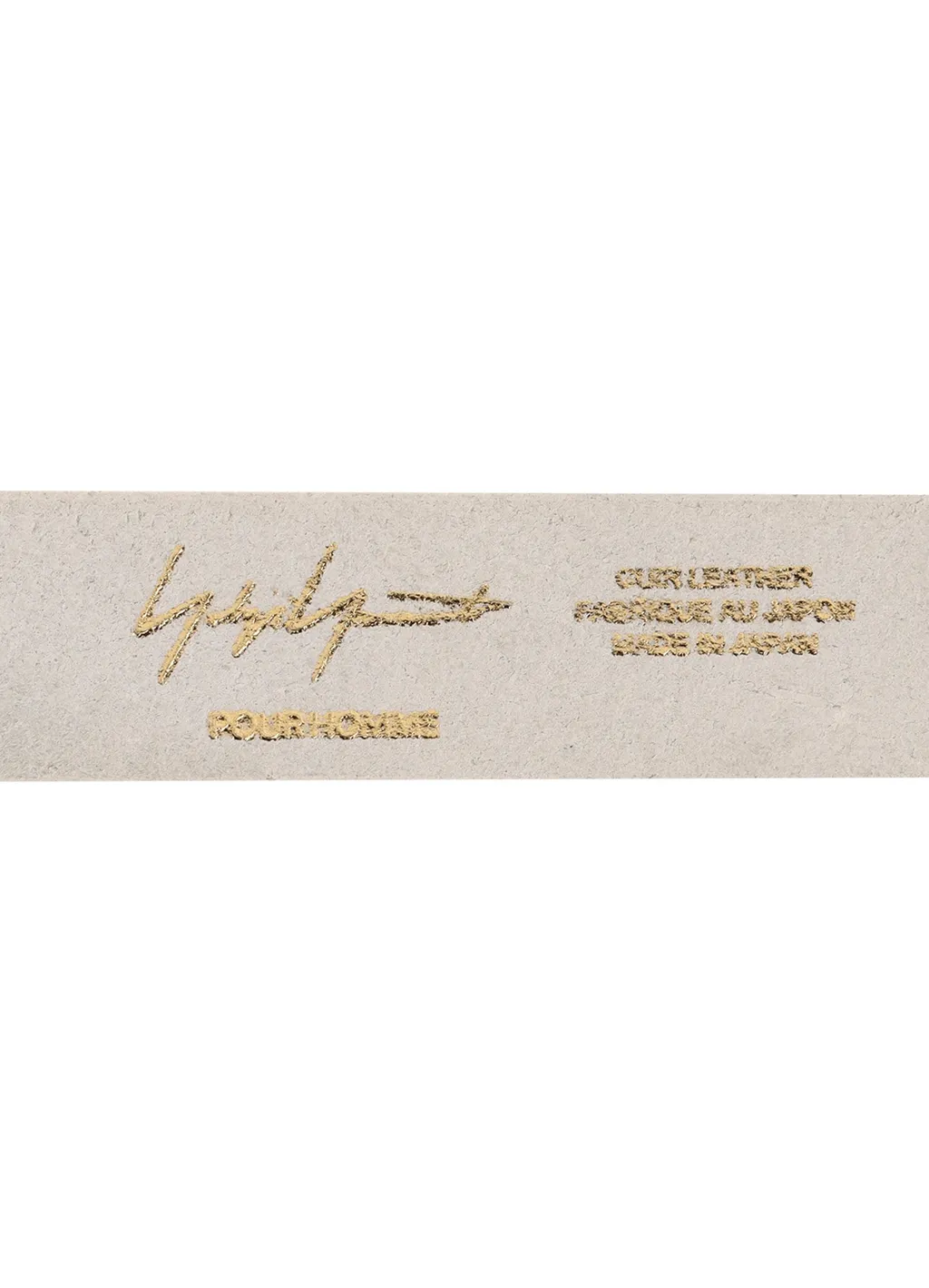 White Leather 30Mm Plain Belt