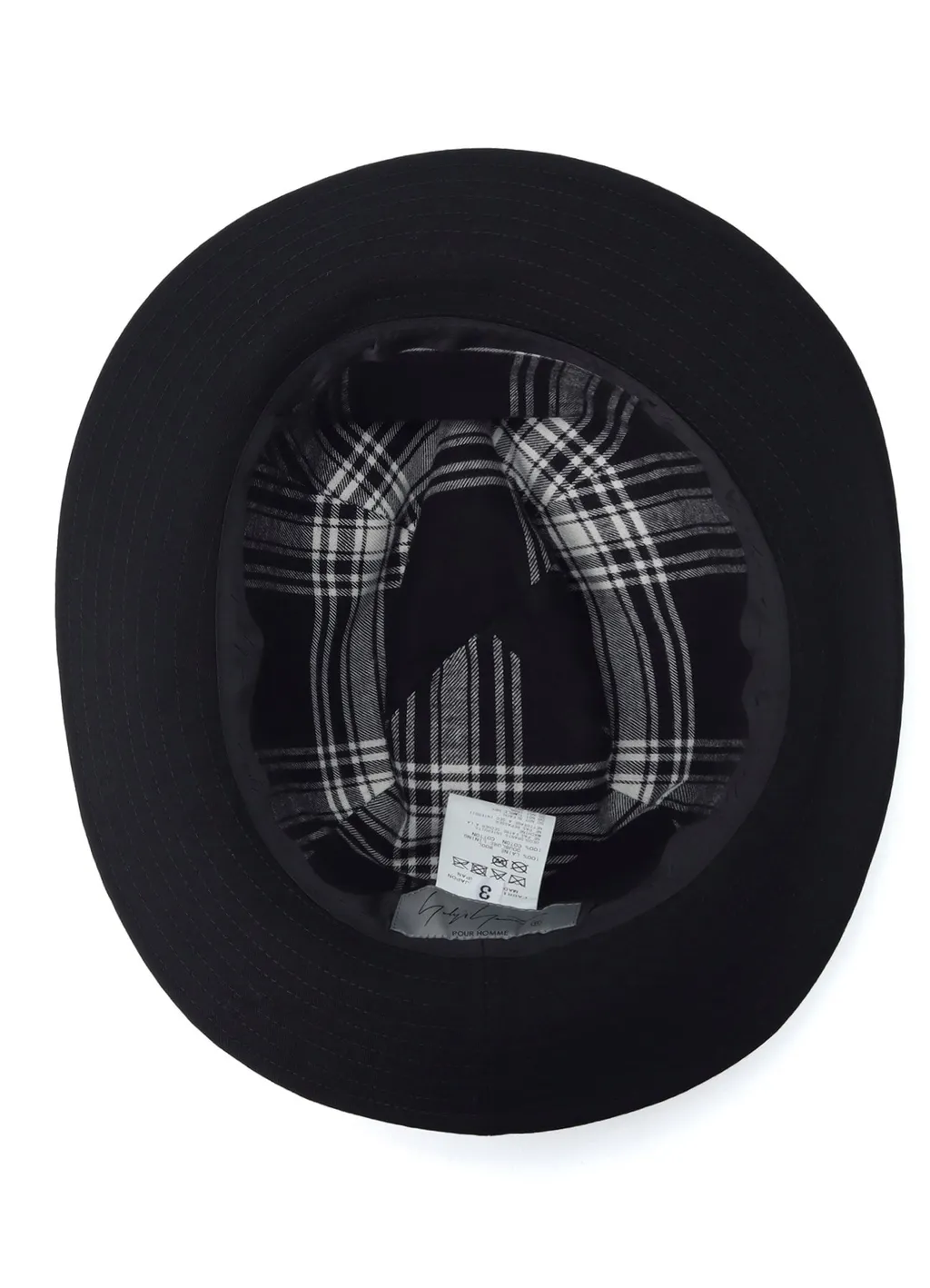 Wool Gabardine Fedora Hat