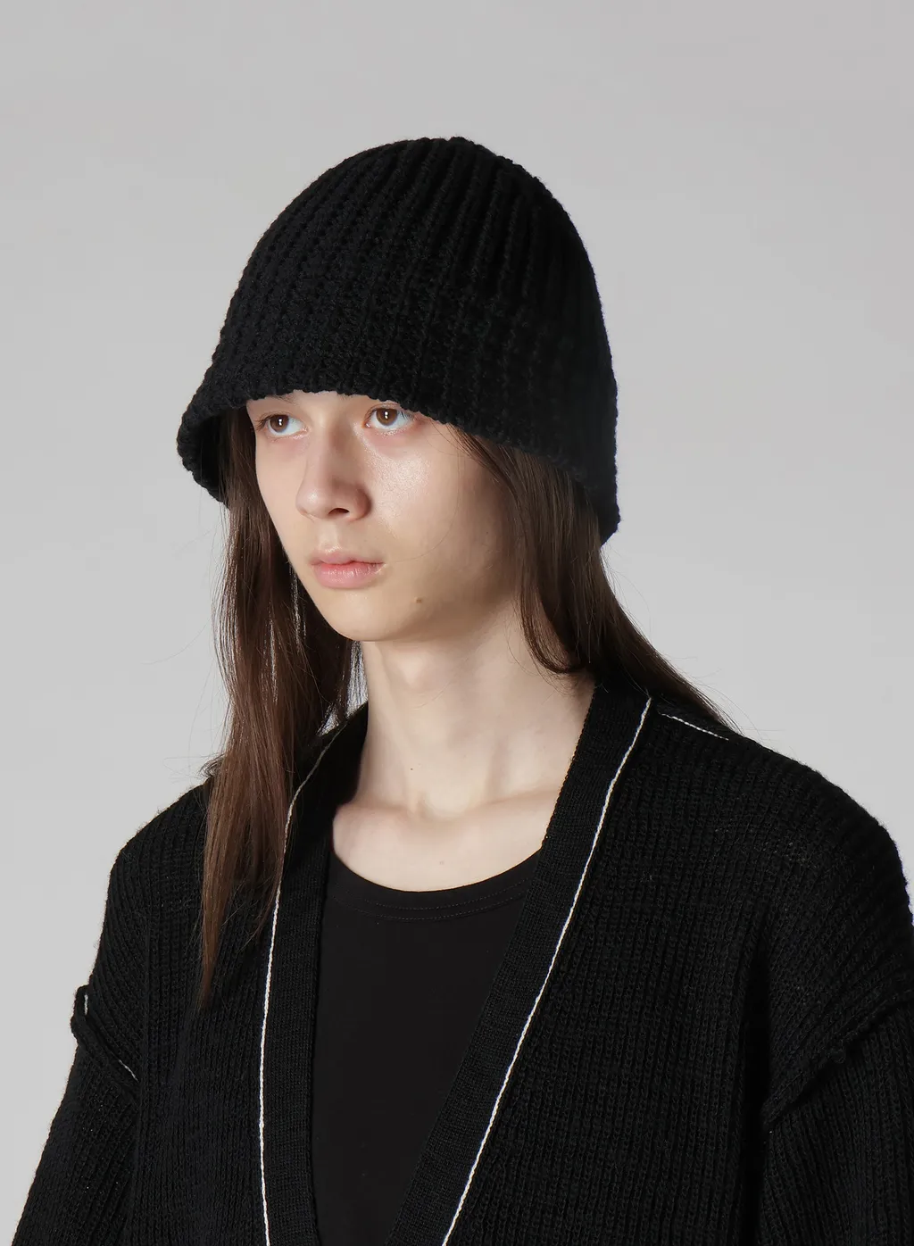 W/Ac Cardigan Stitch Knit Stitch Hat