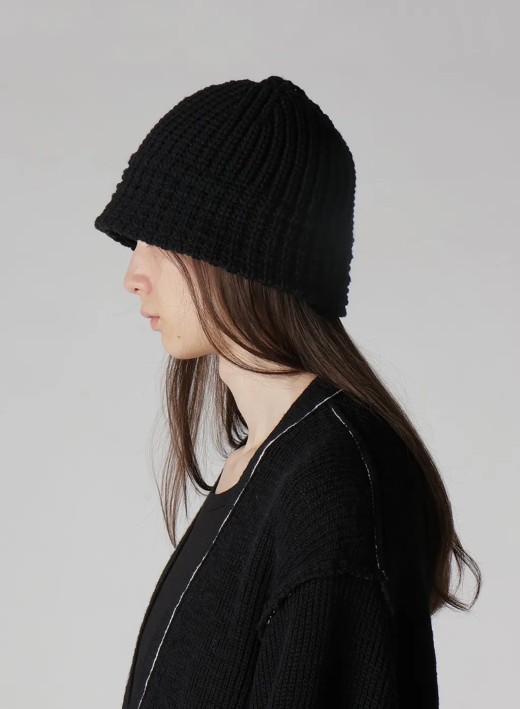 W/Ac Cardigan Stitch Knit Stitch Hat