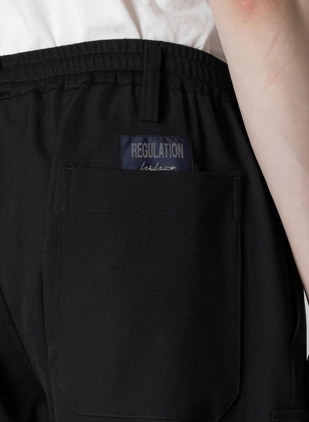 Regulation Gabardine Rib Flap Pocket Pants