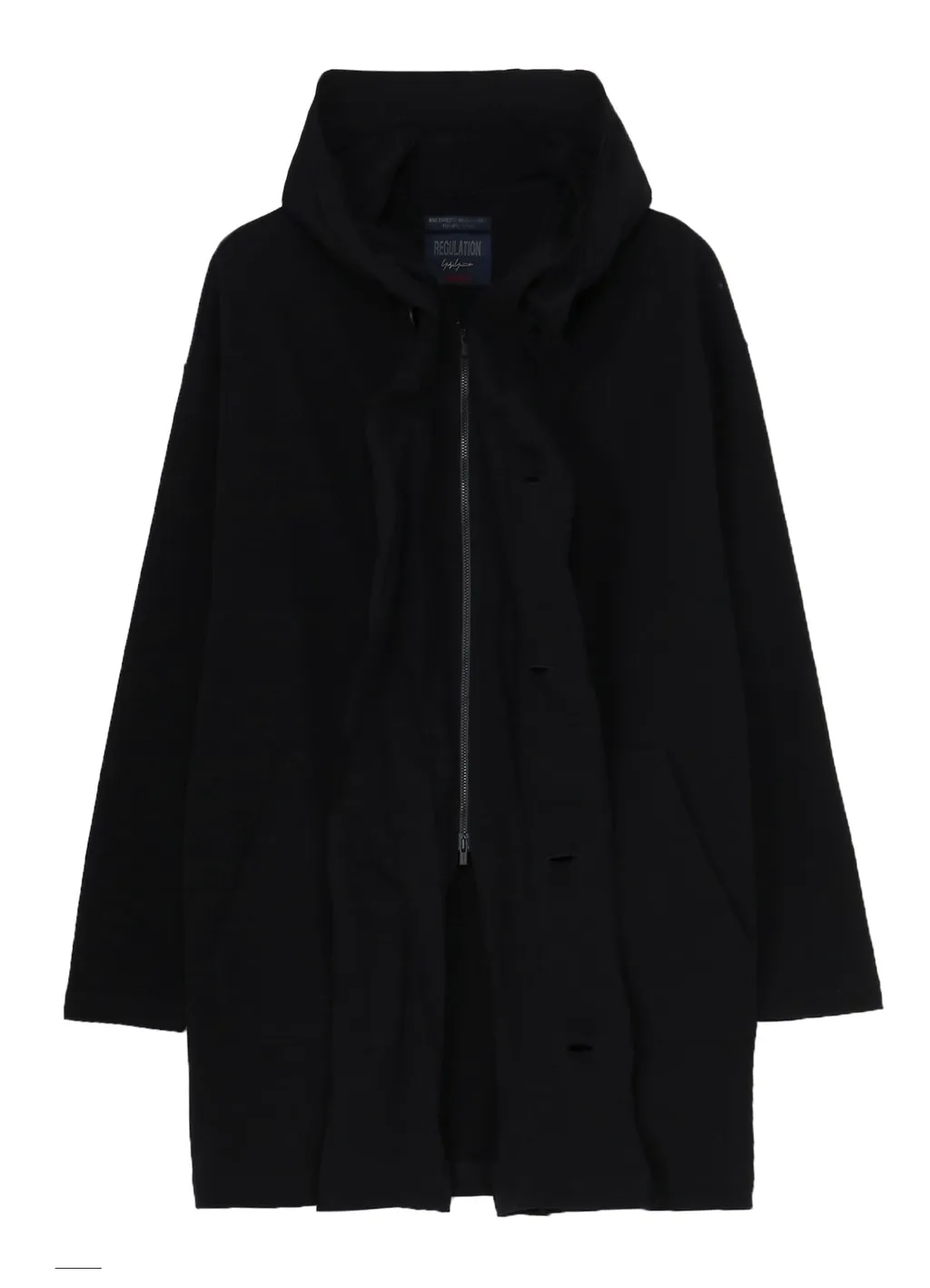 Regulation French Terry Hooded Coat