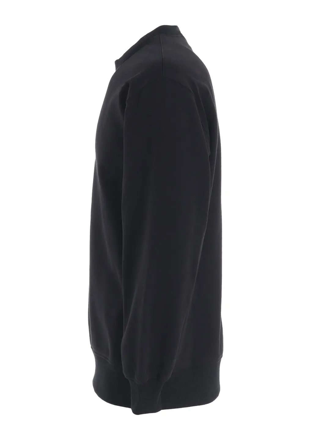 French Terry Flower Embroidery Pullover