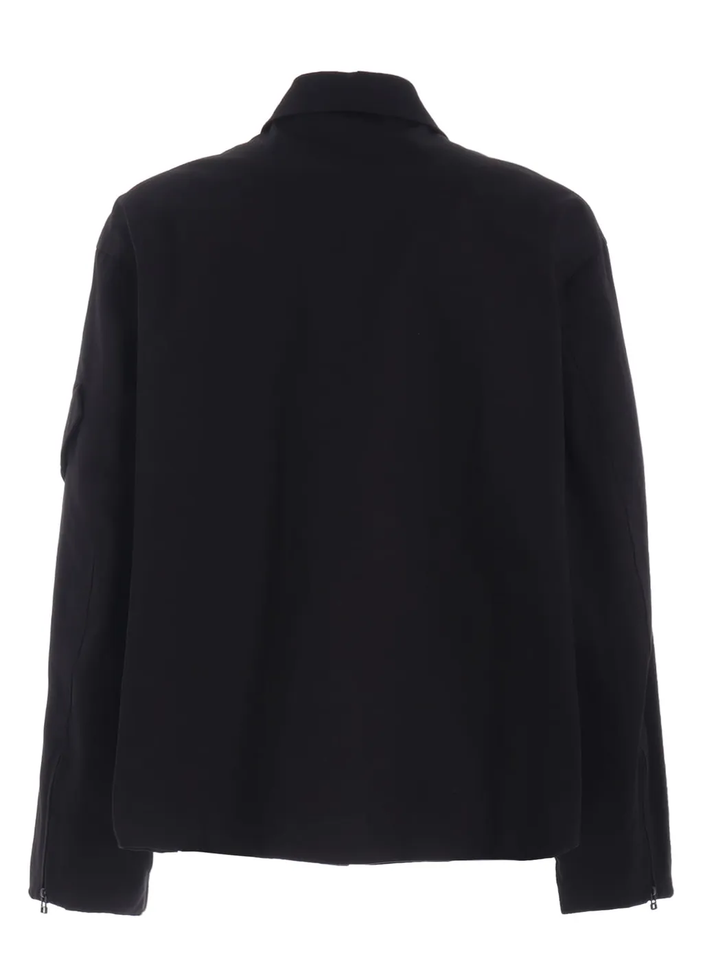 Whipcord Cutwork Sleeve-Pocket Drizzler Jacket