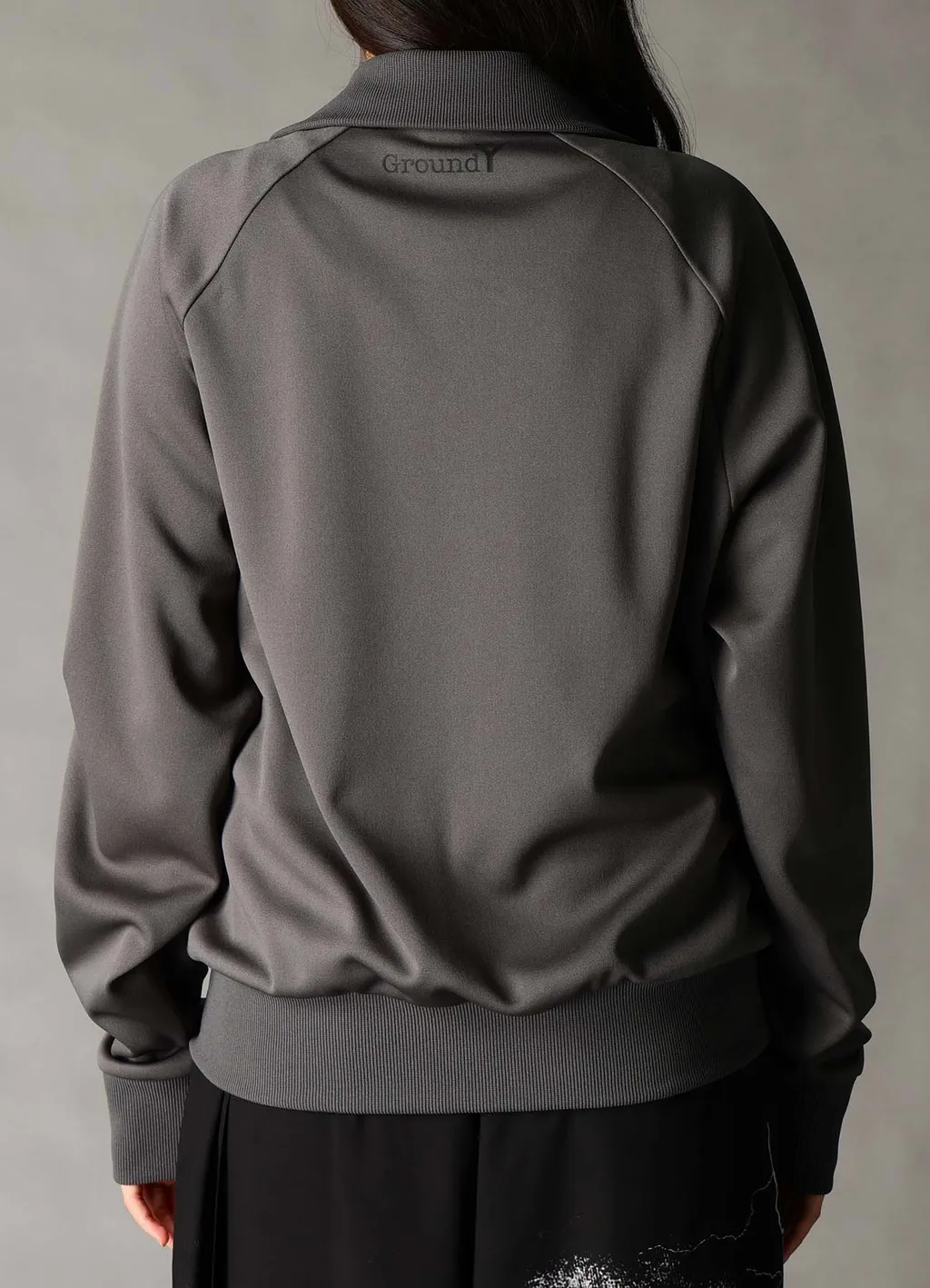 Polyester Smooth Split Raglan Track Jacket