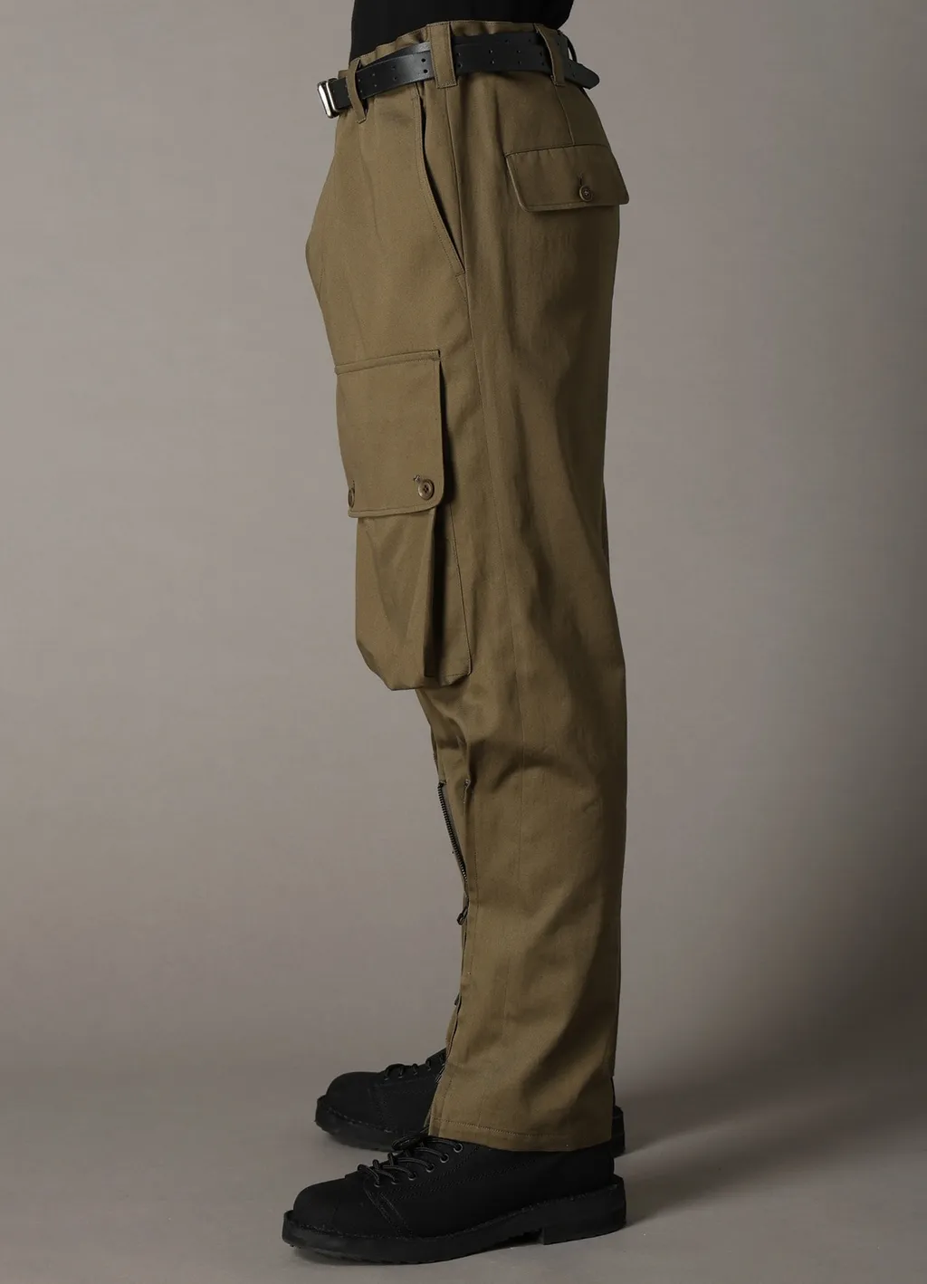 Katsuragi Zipper Jodhpurs Cargo Pants