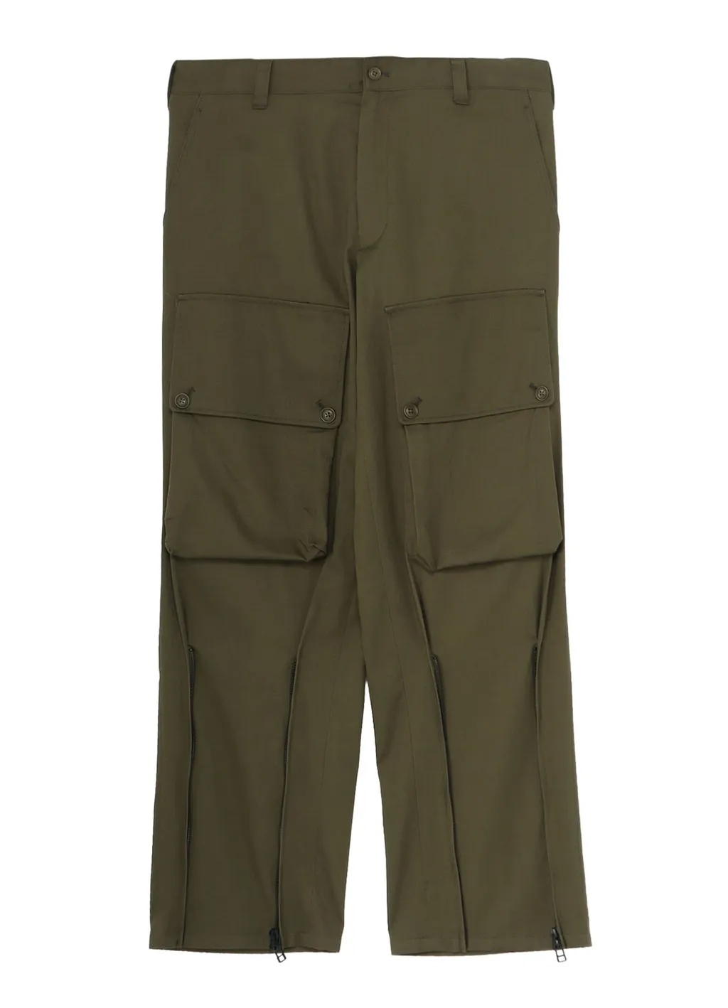 Katsuragi Zipper Jodhpurs Cargo Pants
