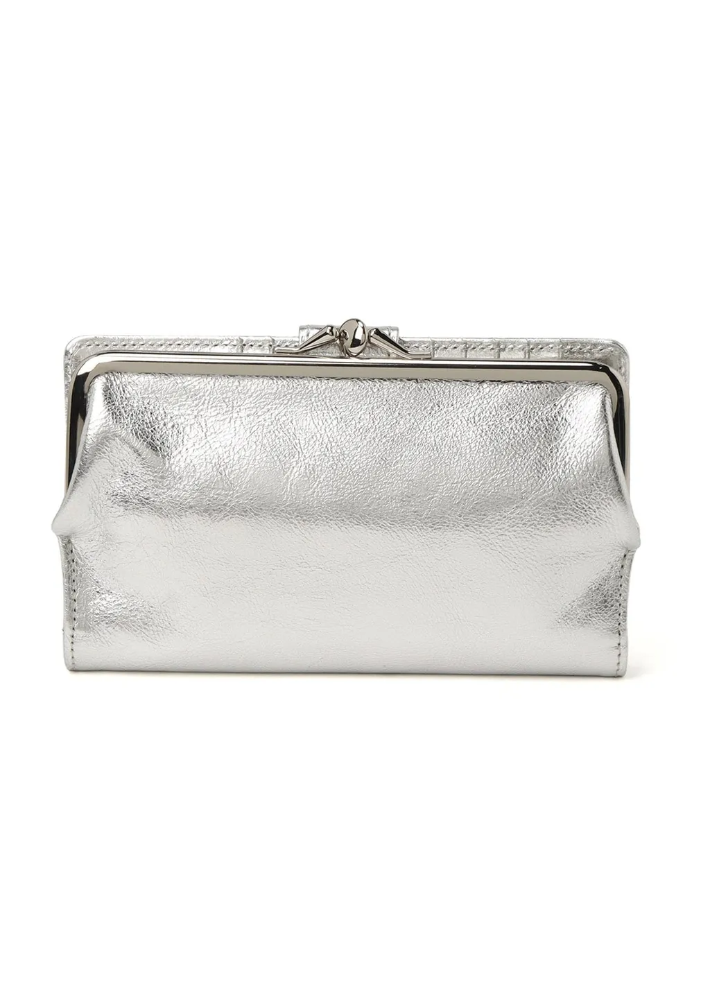 Foil Smooth Leather Long Wallet