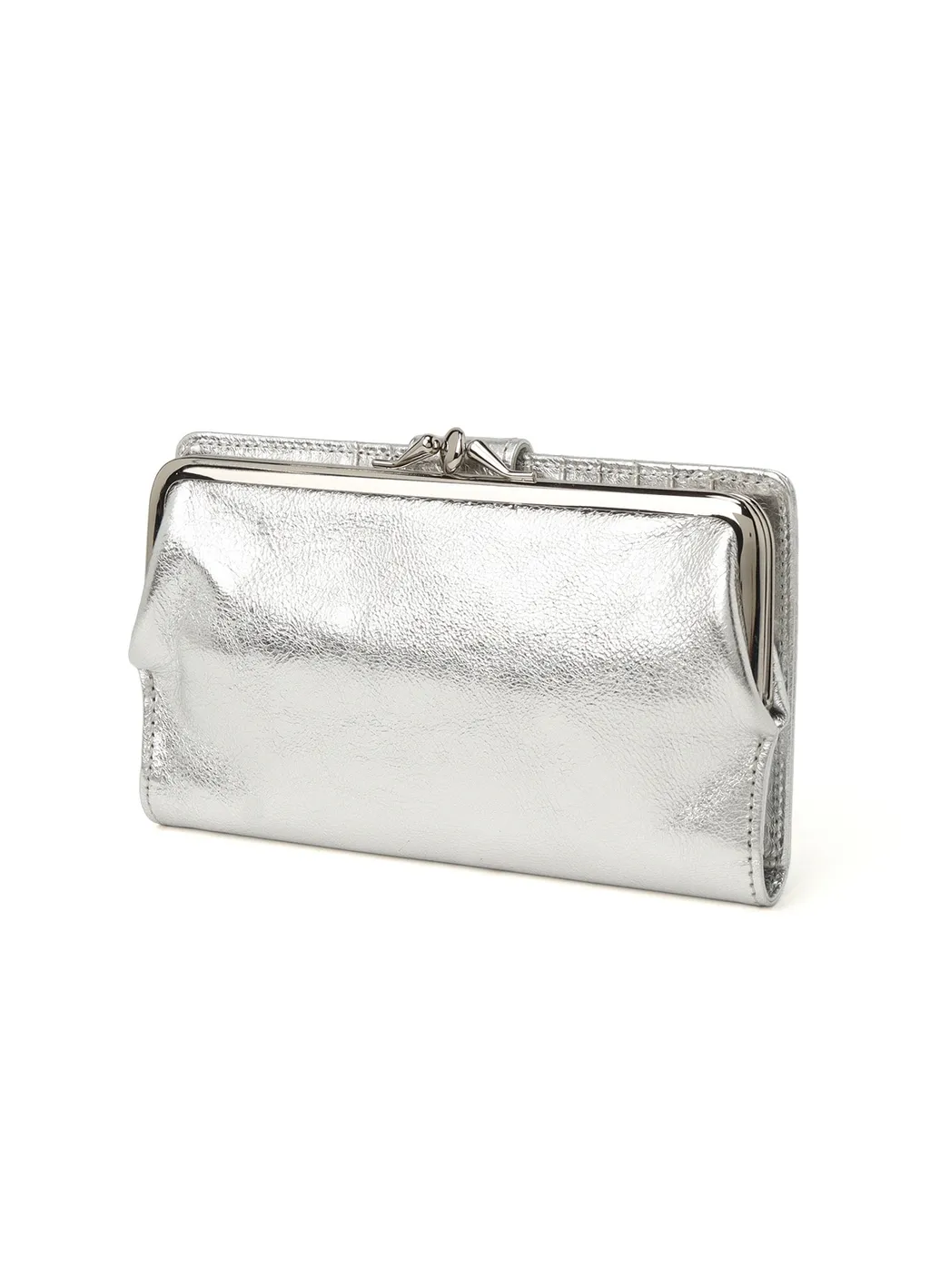 Foil Smooth Leather Long Wallet