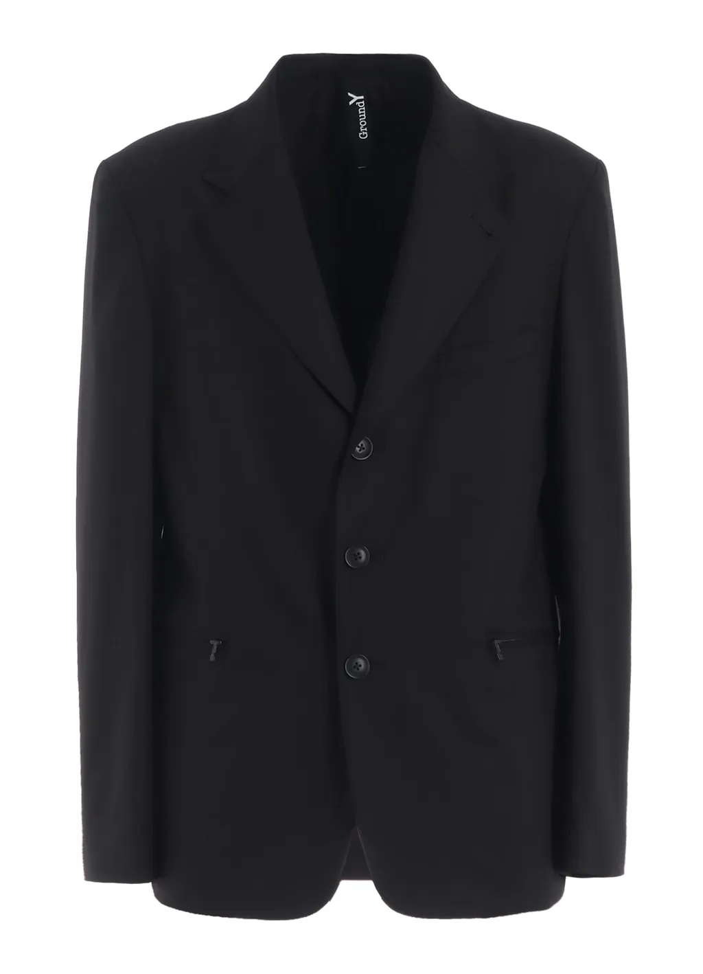 Tr Twill 3-Button Zip Pocket Tailored Jacket