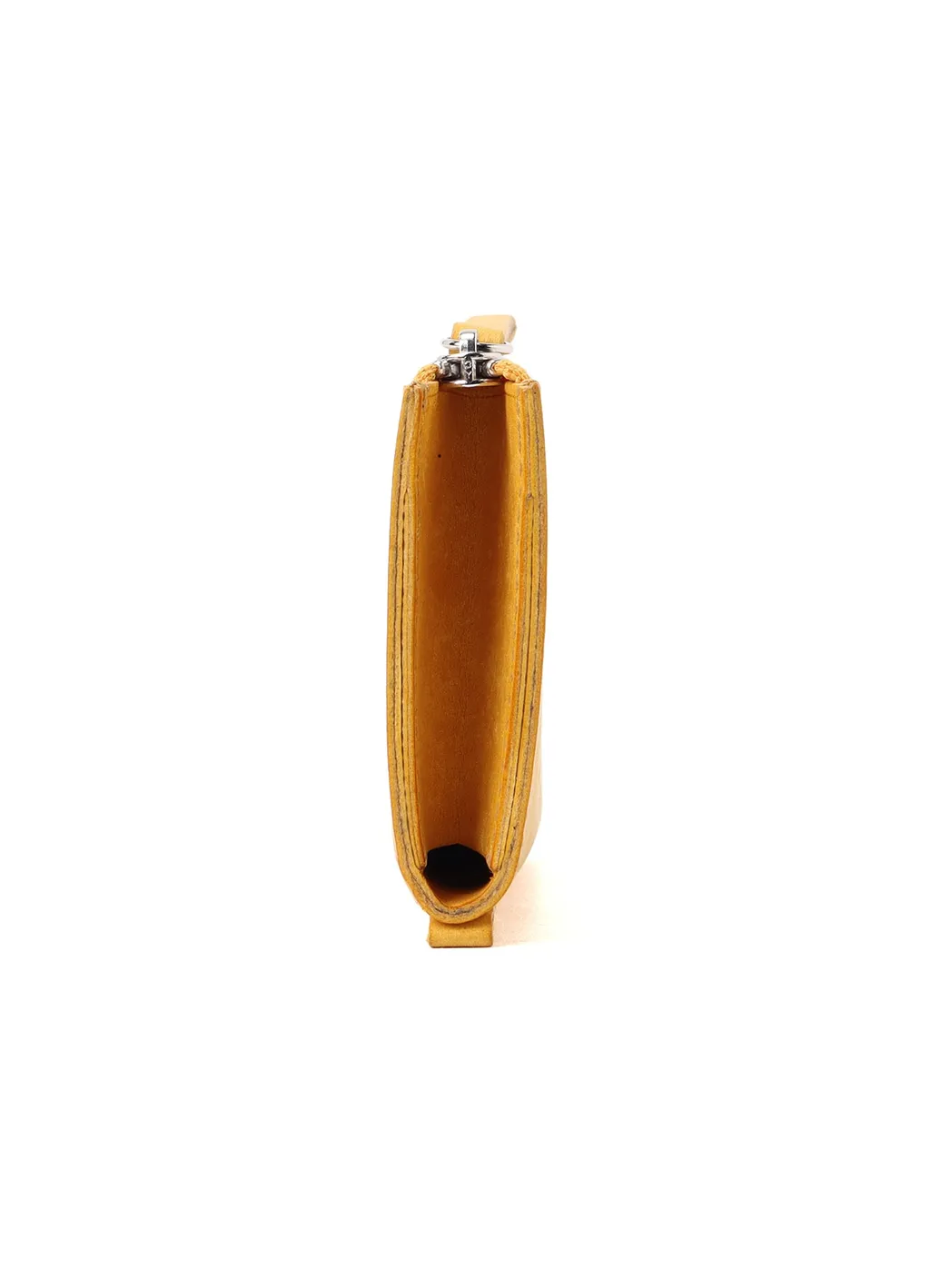 Vegetable-Tanned Nubuck Leather Zip Wallet
