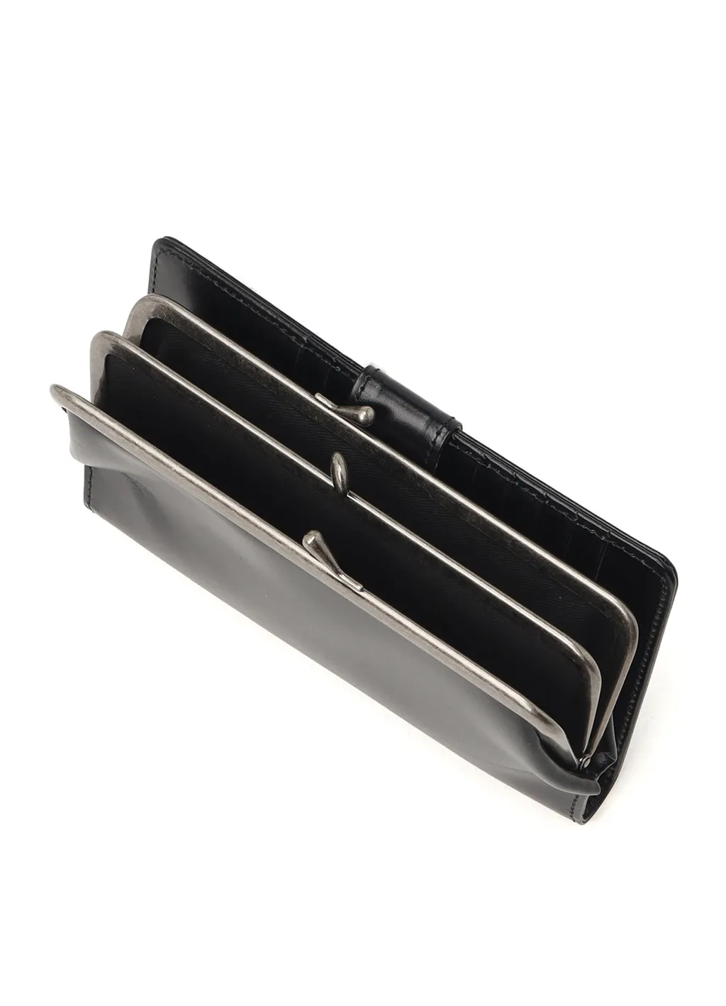 Smooth Leather Long Wallet