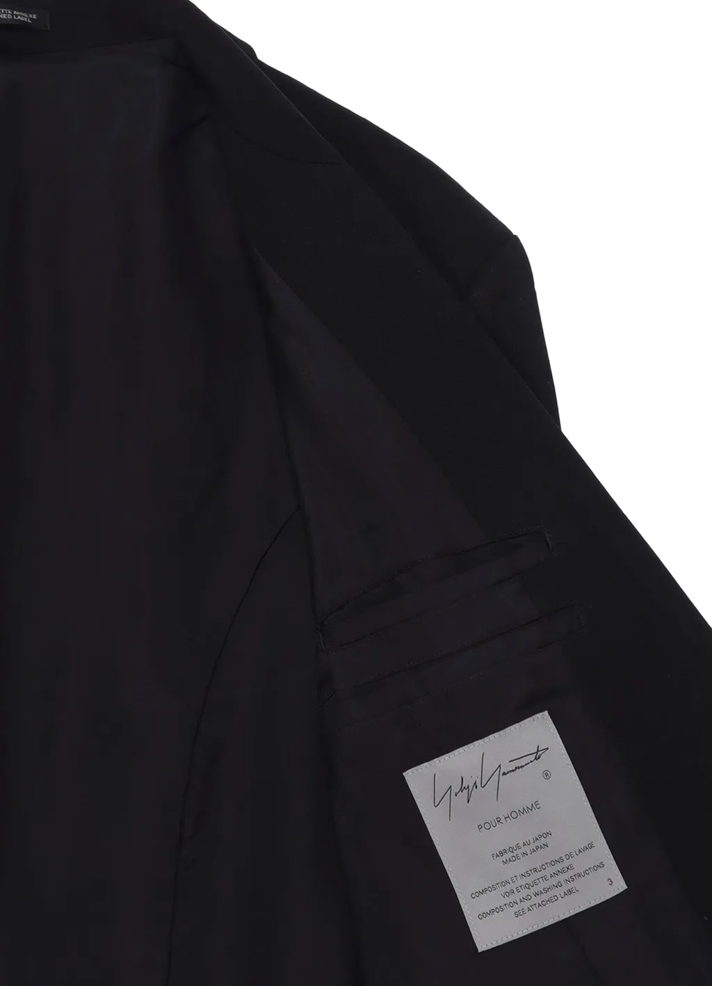 Yohji Yamamoto × Pendleton Pleats Long Jacket