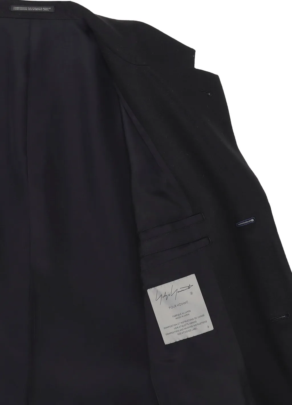 Yohji Yamamoto × Pendleton Docking Long Jacket A