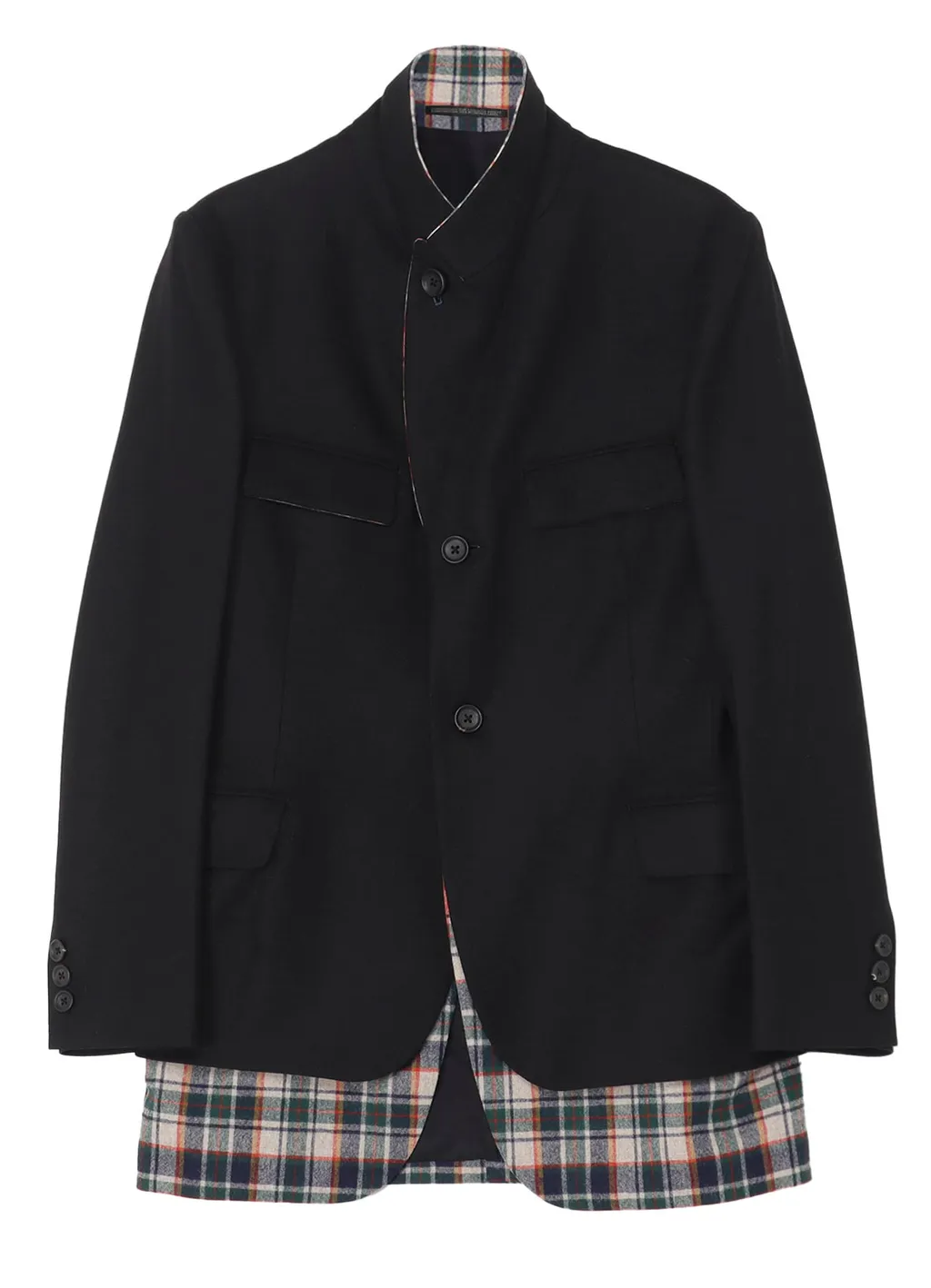 Yohji Yamamoto × Pendleton Docking Short Jacket A