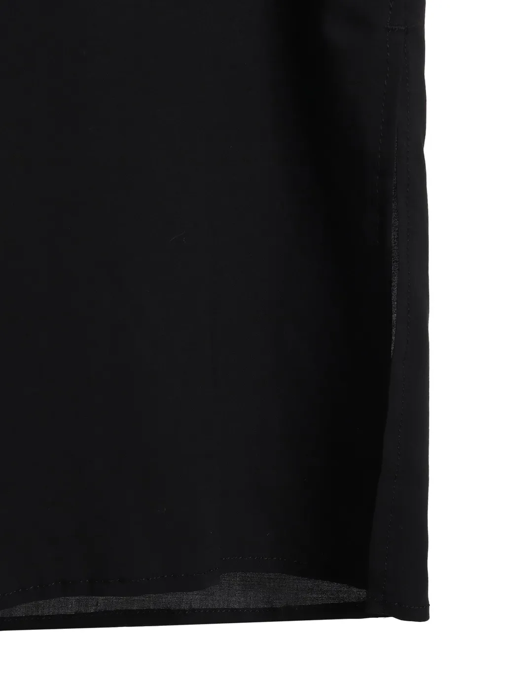 Rayon Monochrome Front Patch Shirt