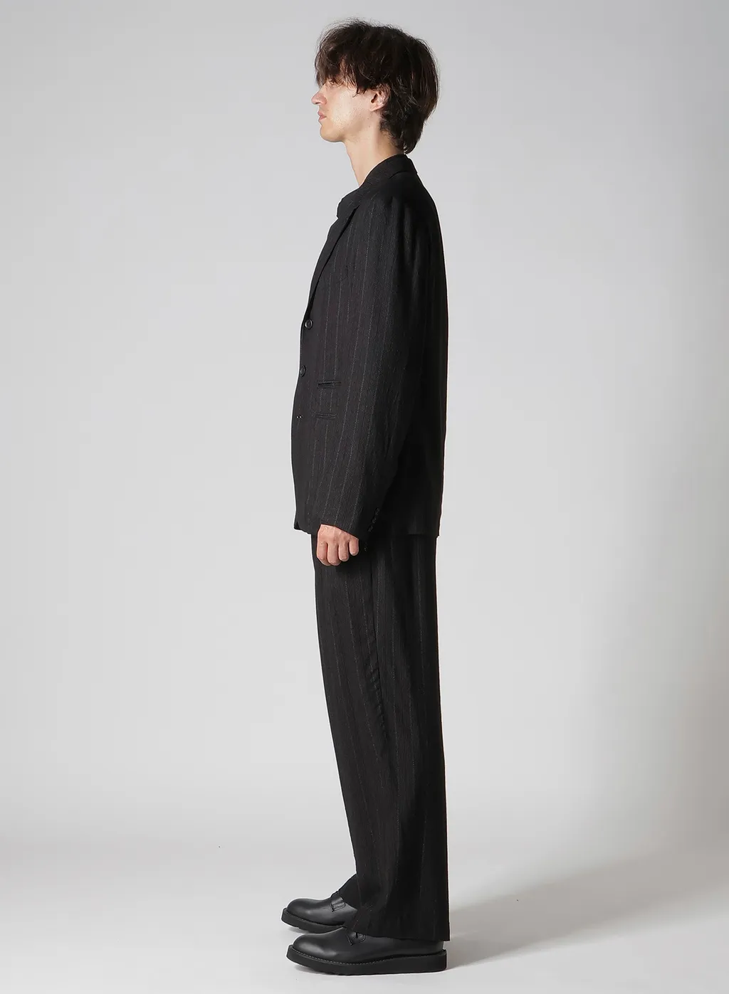 Zip Opened Cuff 3-Button Jacket