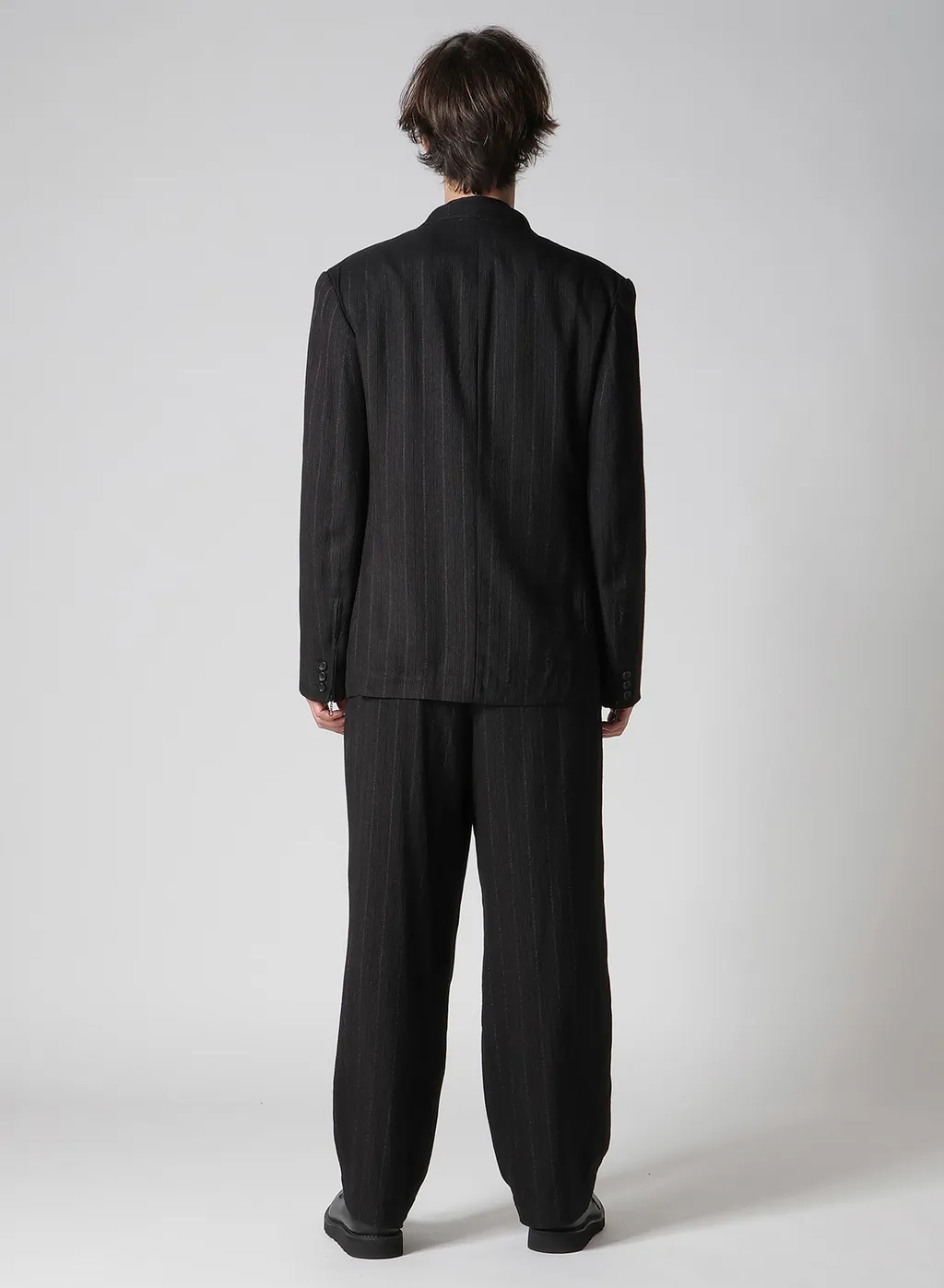 Zip Opened Cuff 3-Button Jacket