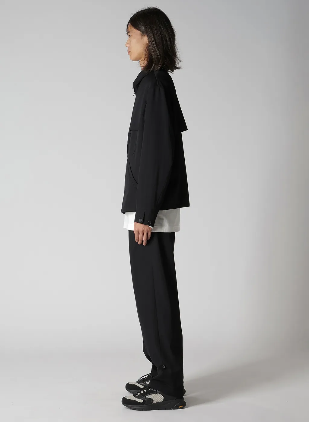 Wool Gabardine Storm Shield Blouson