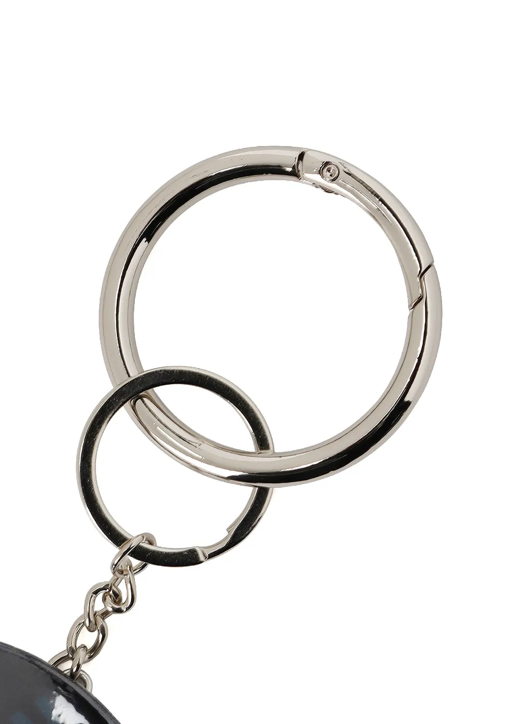 Combination Knitted Key Charm With Mirror