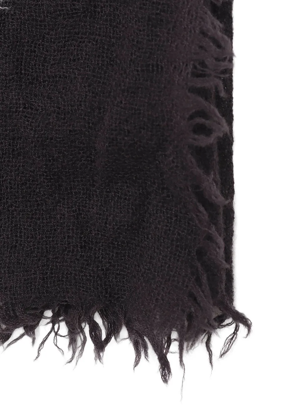 Wool Gauze Needle Punch Dot Stole