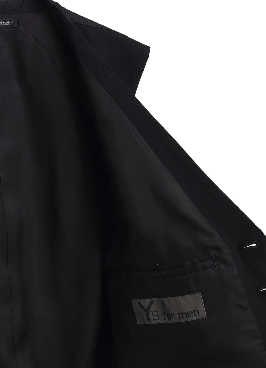 Wool Gabardine Zip Pocket Vest