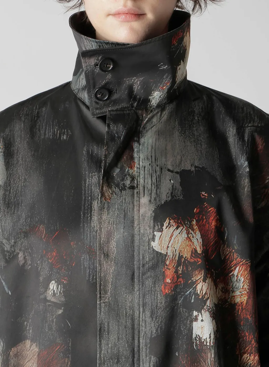 Flower Pt String Coat