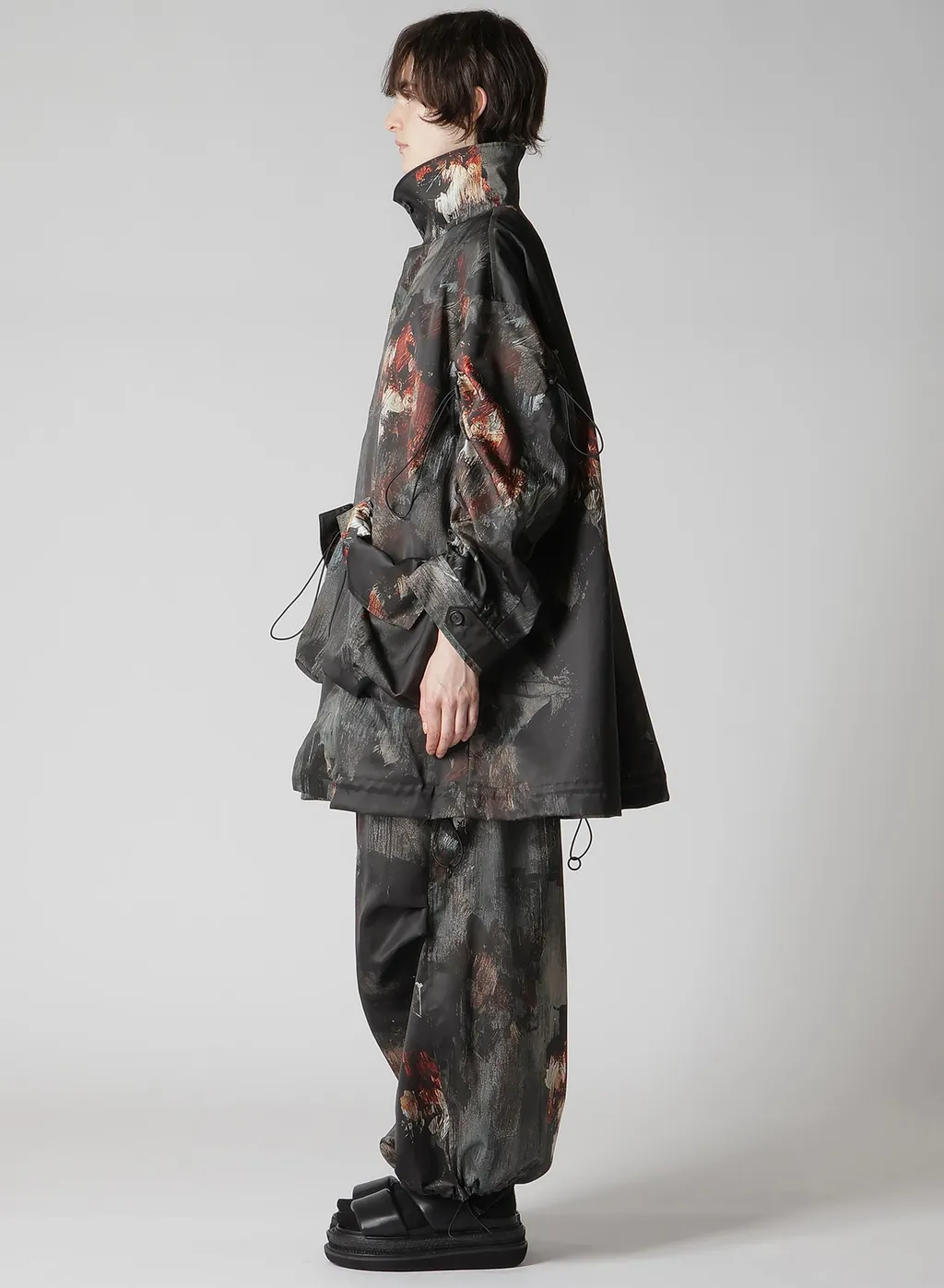Flower Pt String Coat