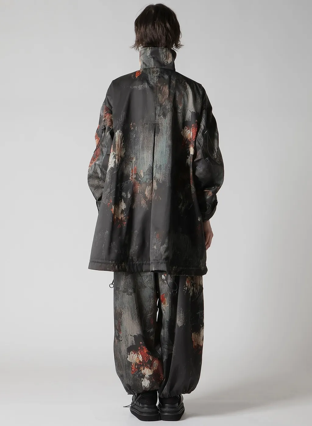 Flower Pt String Coat