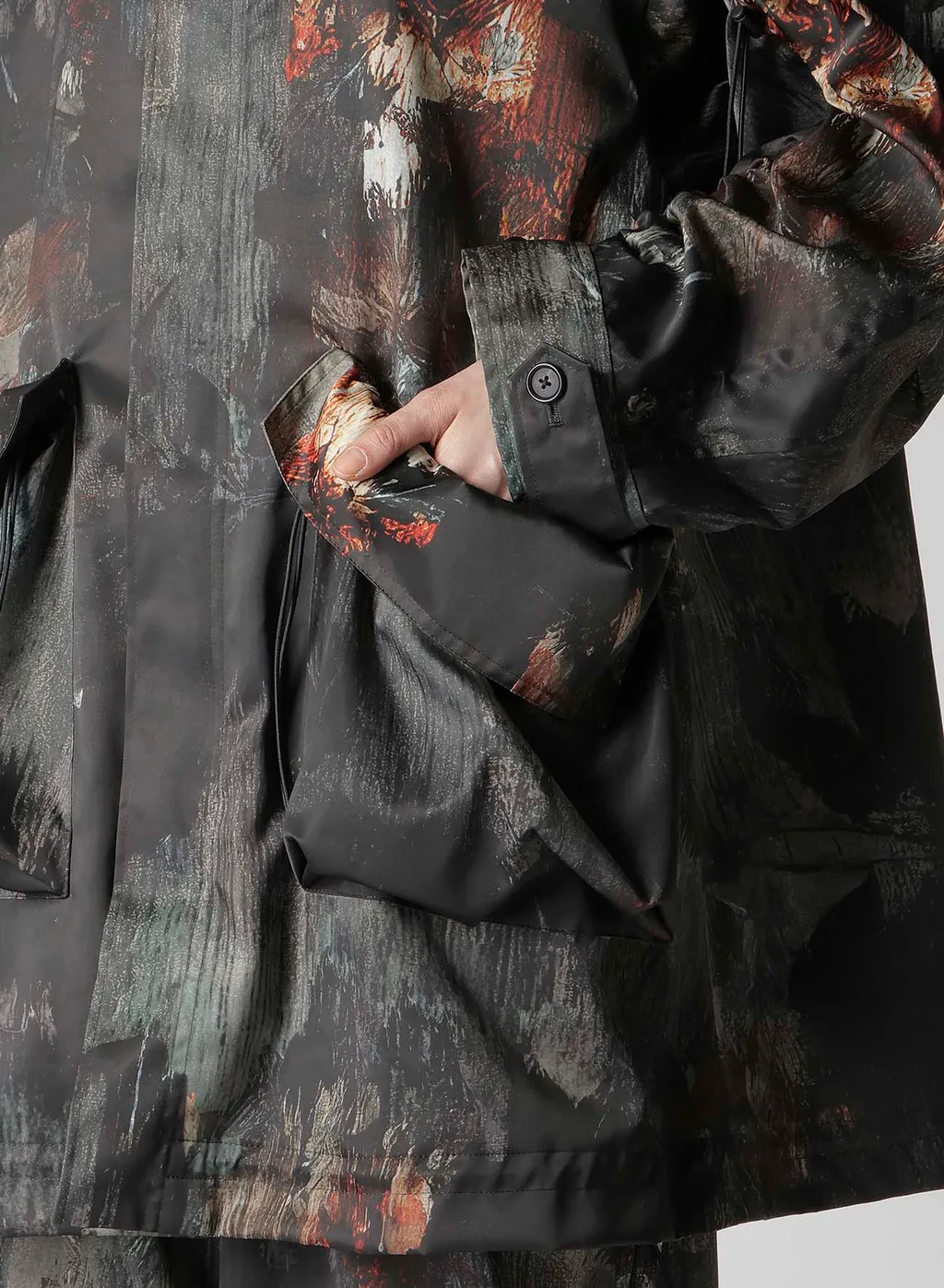 Flower Pt String Coat
