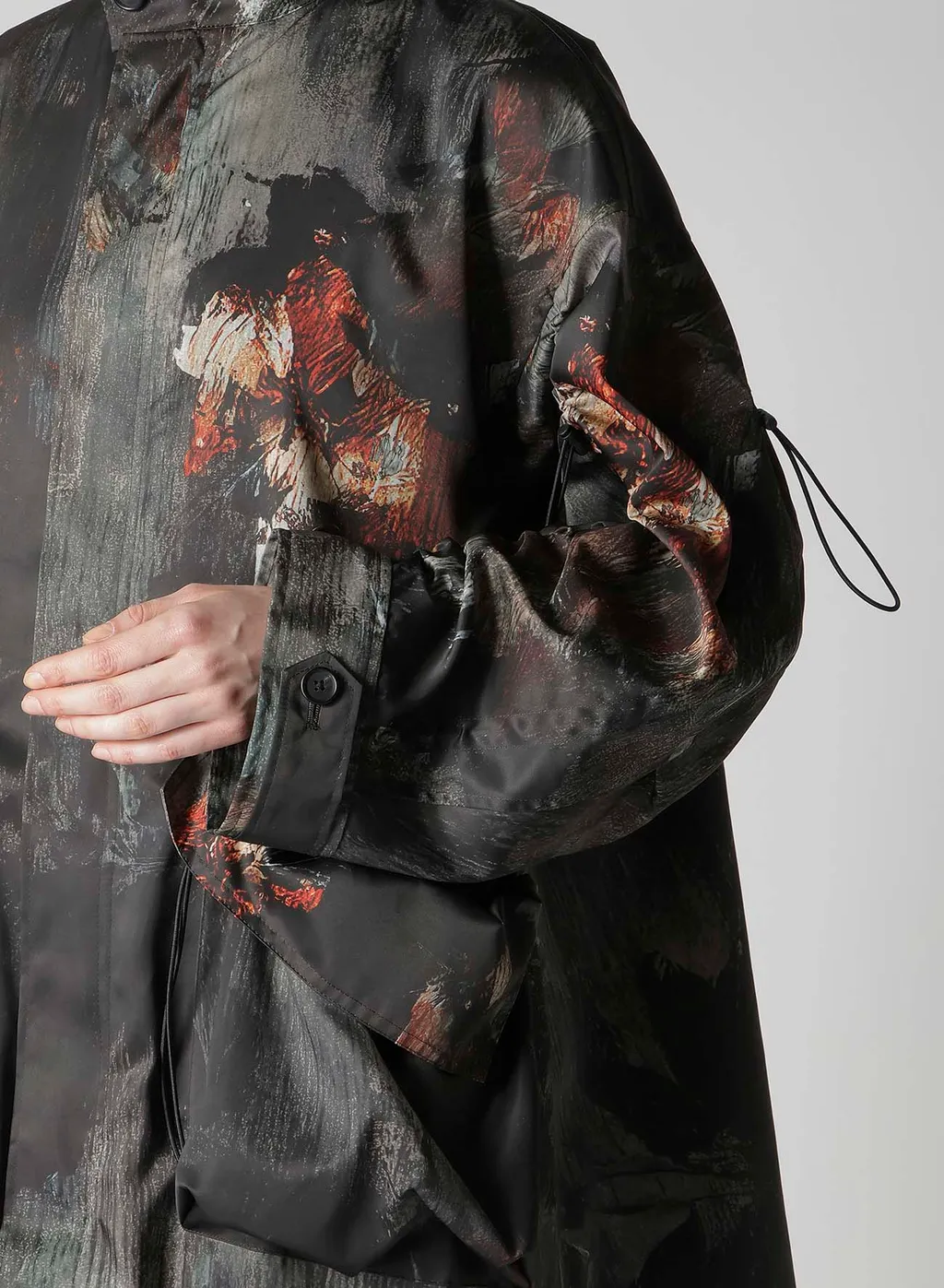 Flower Pt String Coat