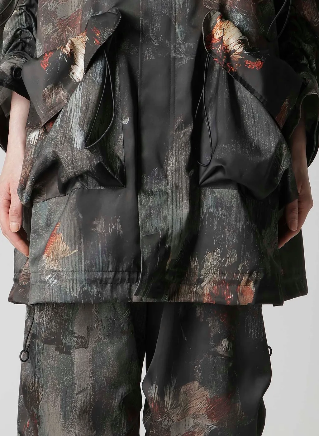 Flower Pt String Coat