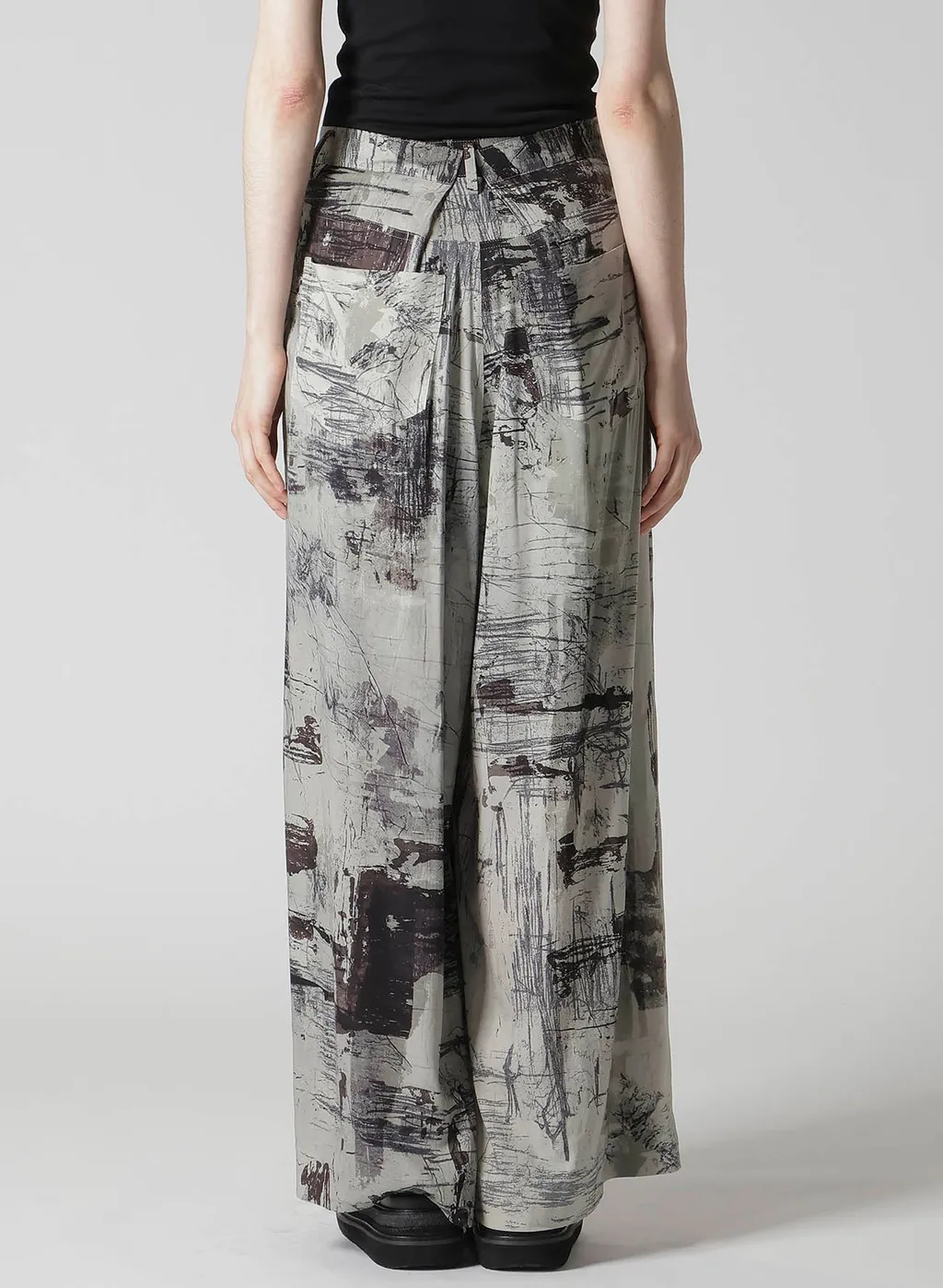 Champs-Elysees Pt Asymmetry Baggy Pants