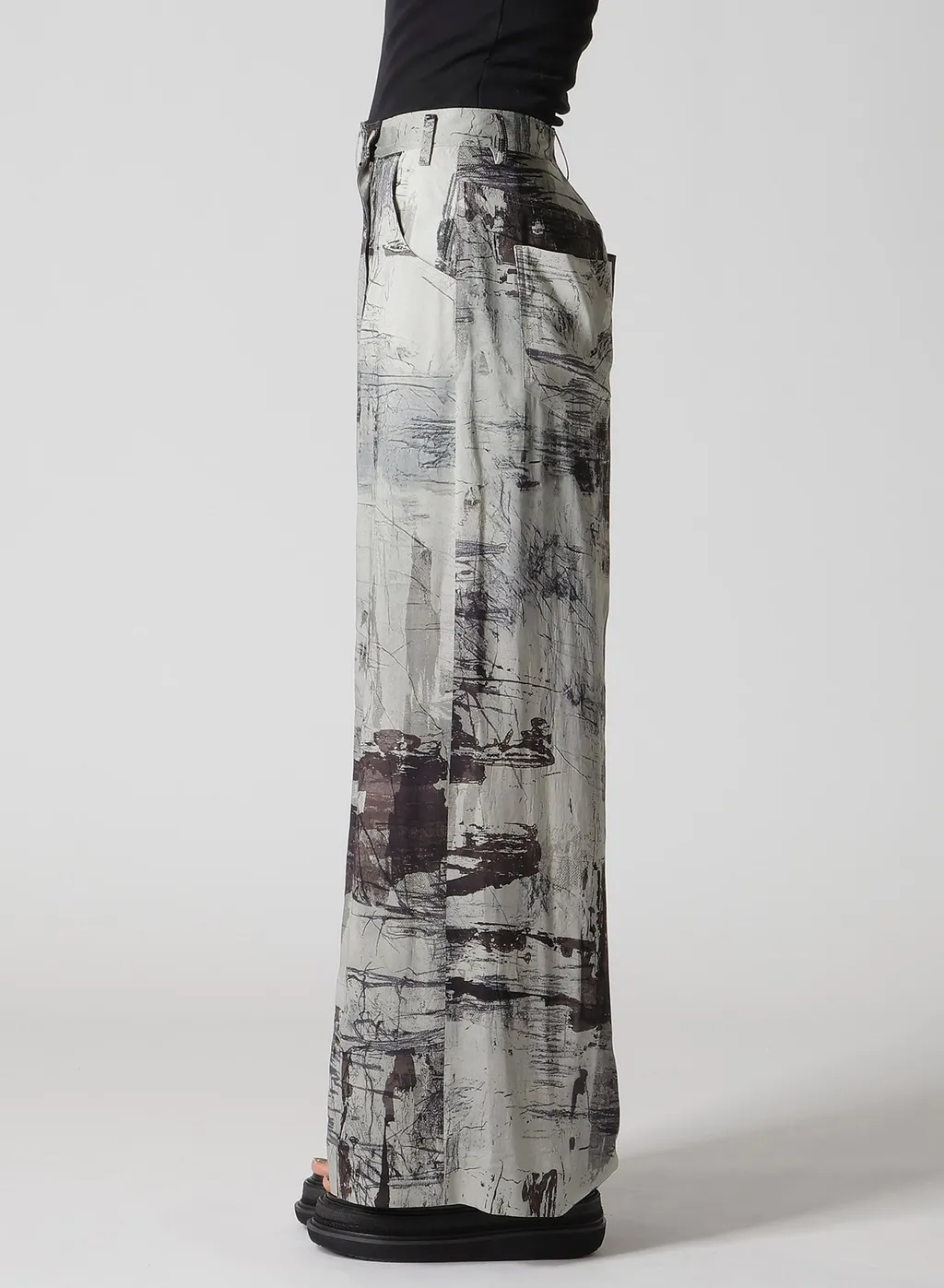 Champs-Elysees Pt Asymmetry Baggy Pants