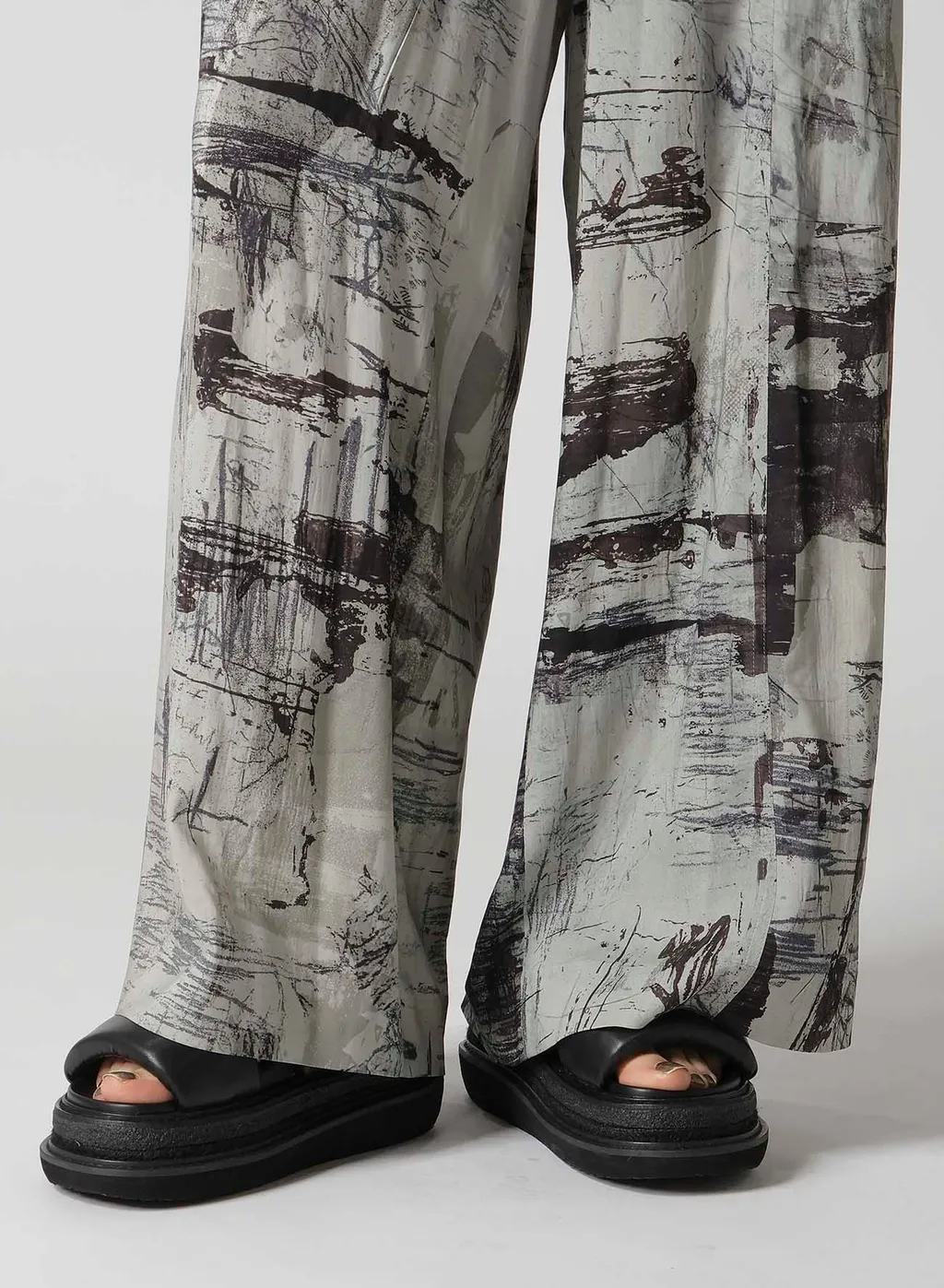 Champs-Elysees Pt Asymmetry Baggy Pants
