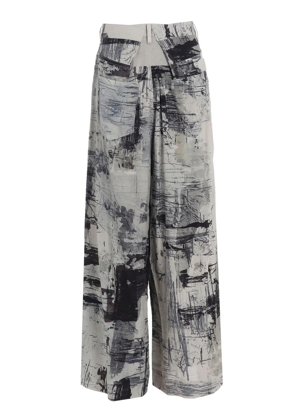 Champs-Elysees Pt Asymmetry Baggy Pants