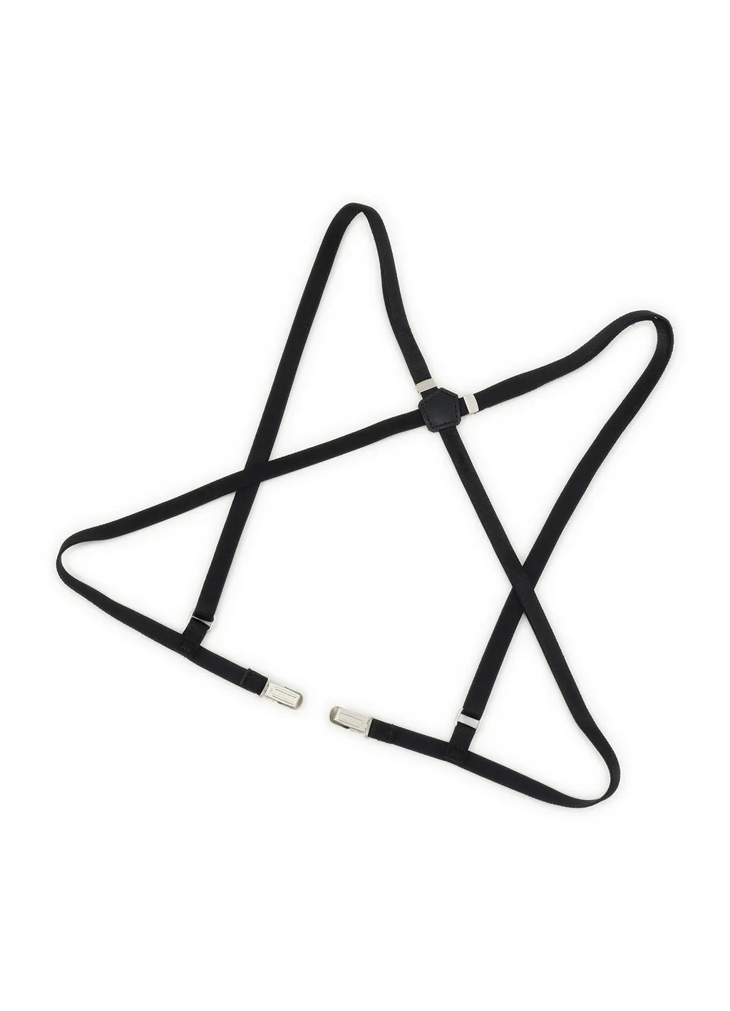 Not Leather Wave Designed Slim Suspender