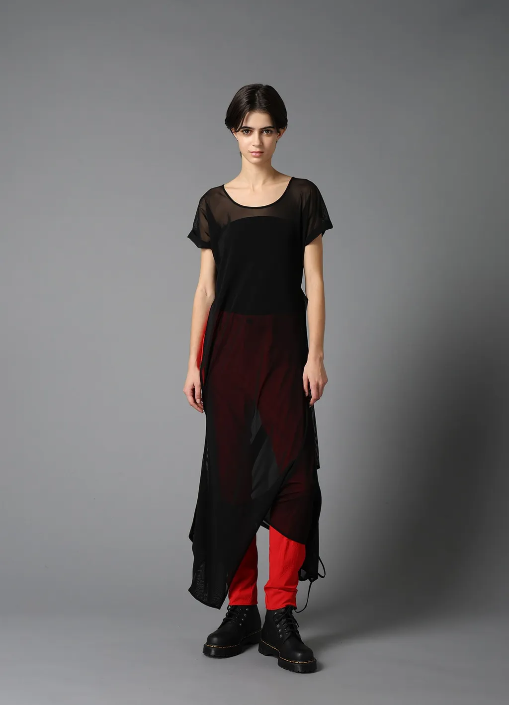 Pe Tulle 3-Way Tee/ A