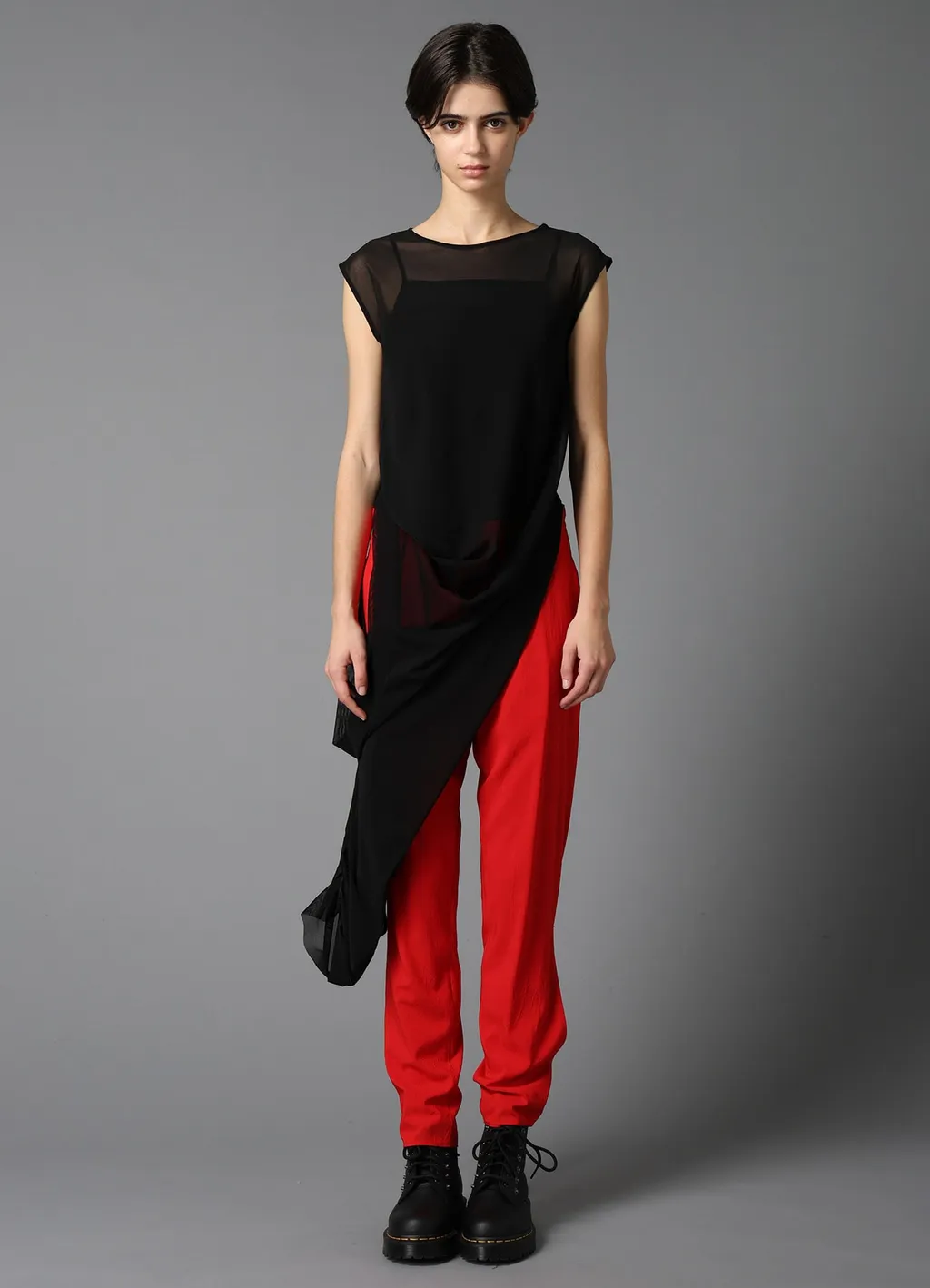 Pe Tulle 3-Way Tee/ A