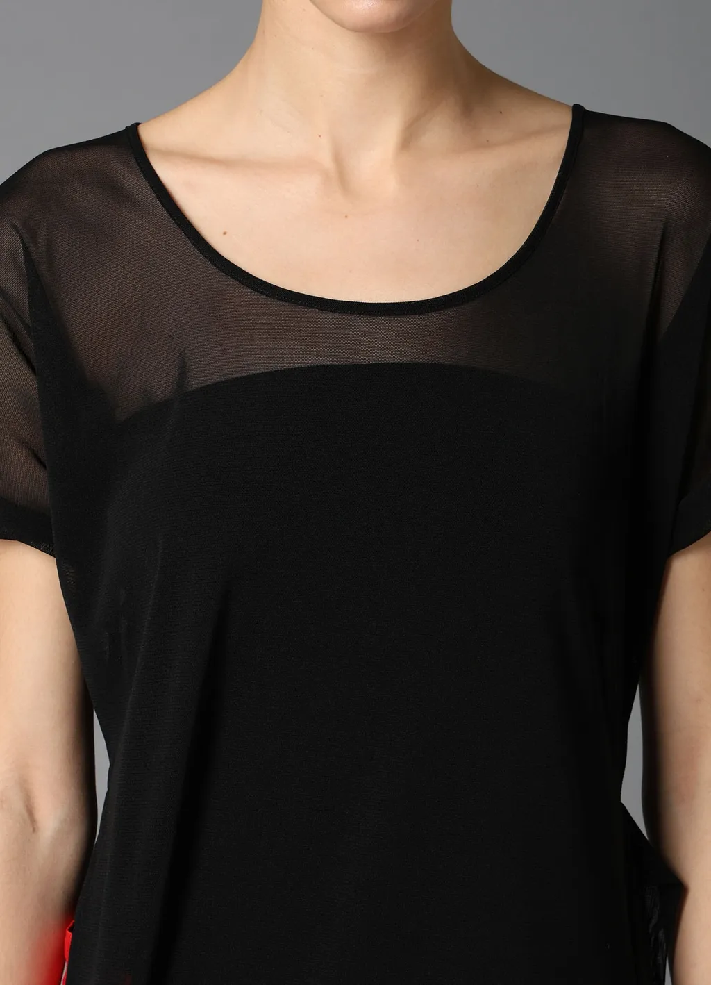 Pe Tulle 3-Way Tee/ A