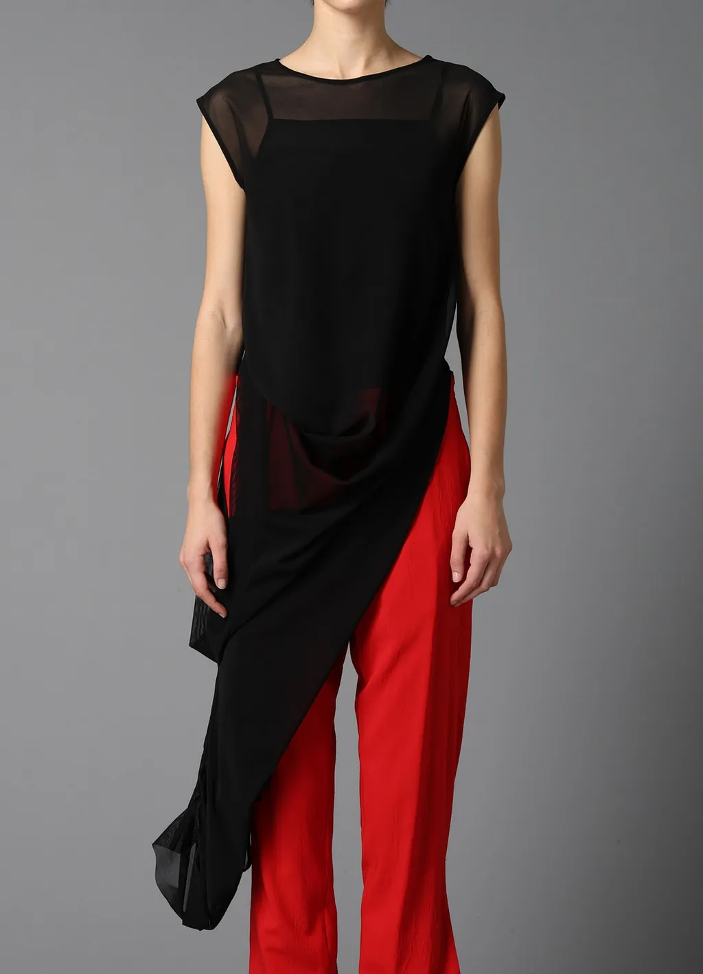 Pe Tulle 3-Way Tee/ A
