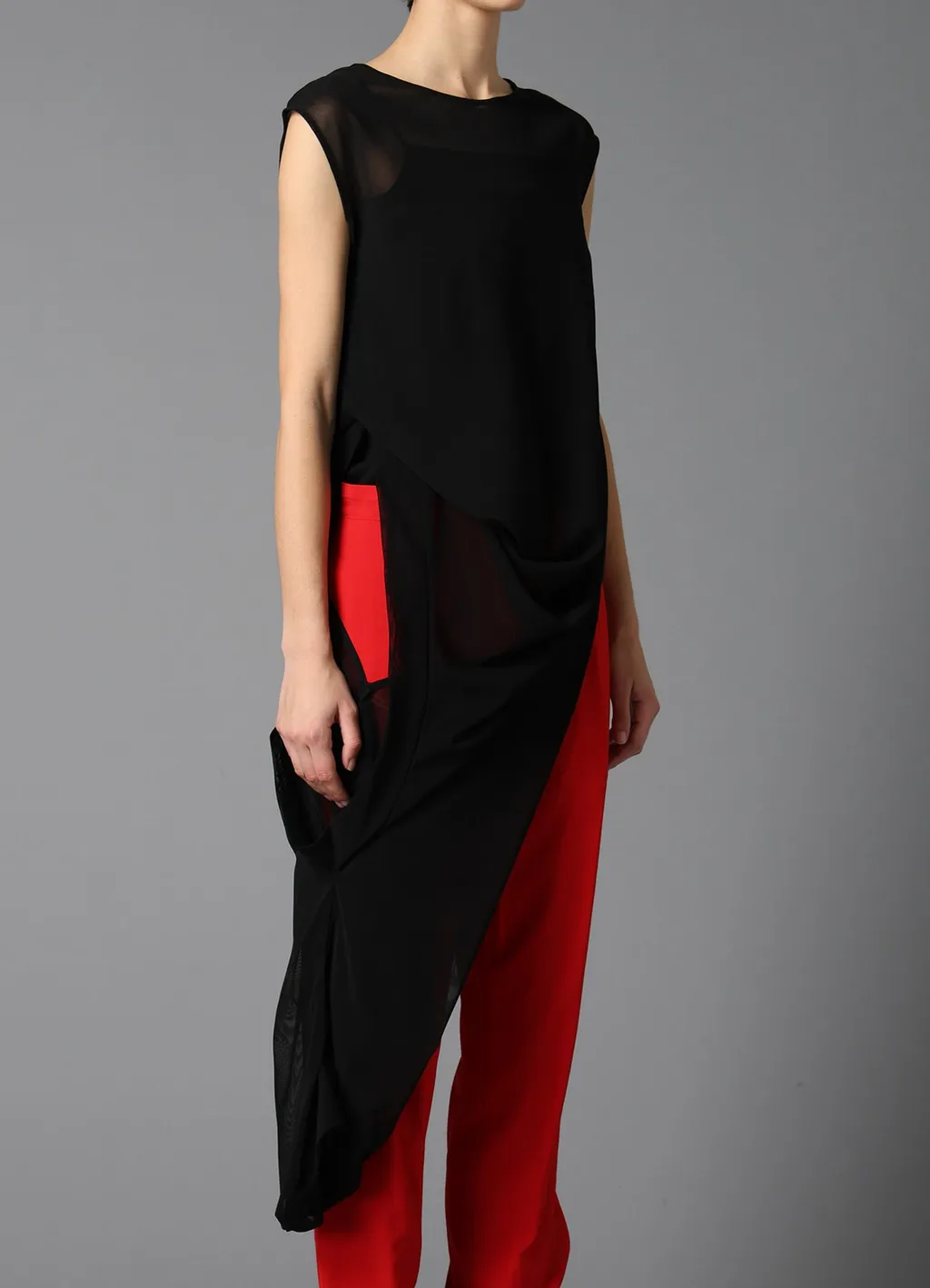 Pe Tulle 3-Way Tee/ A