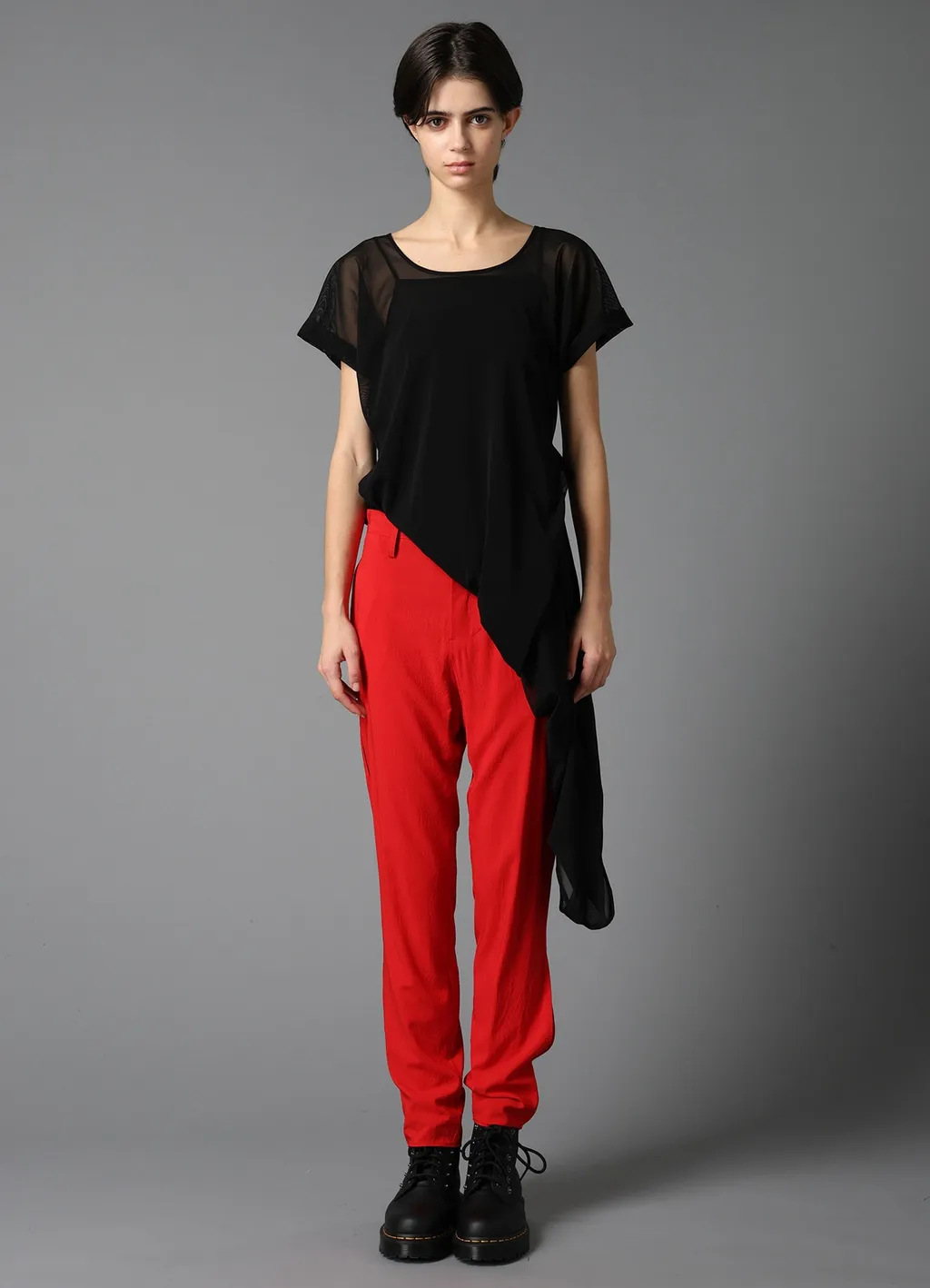 Pe Tulle 3-Way Tee/ A
