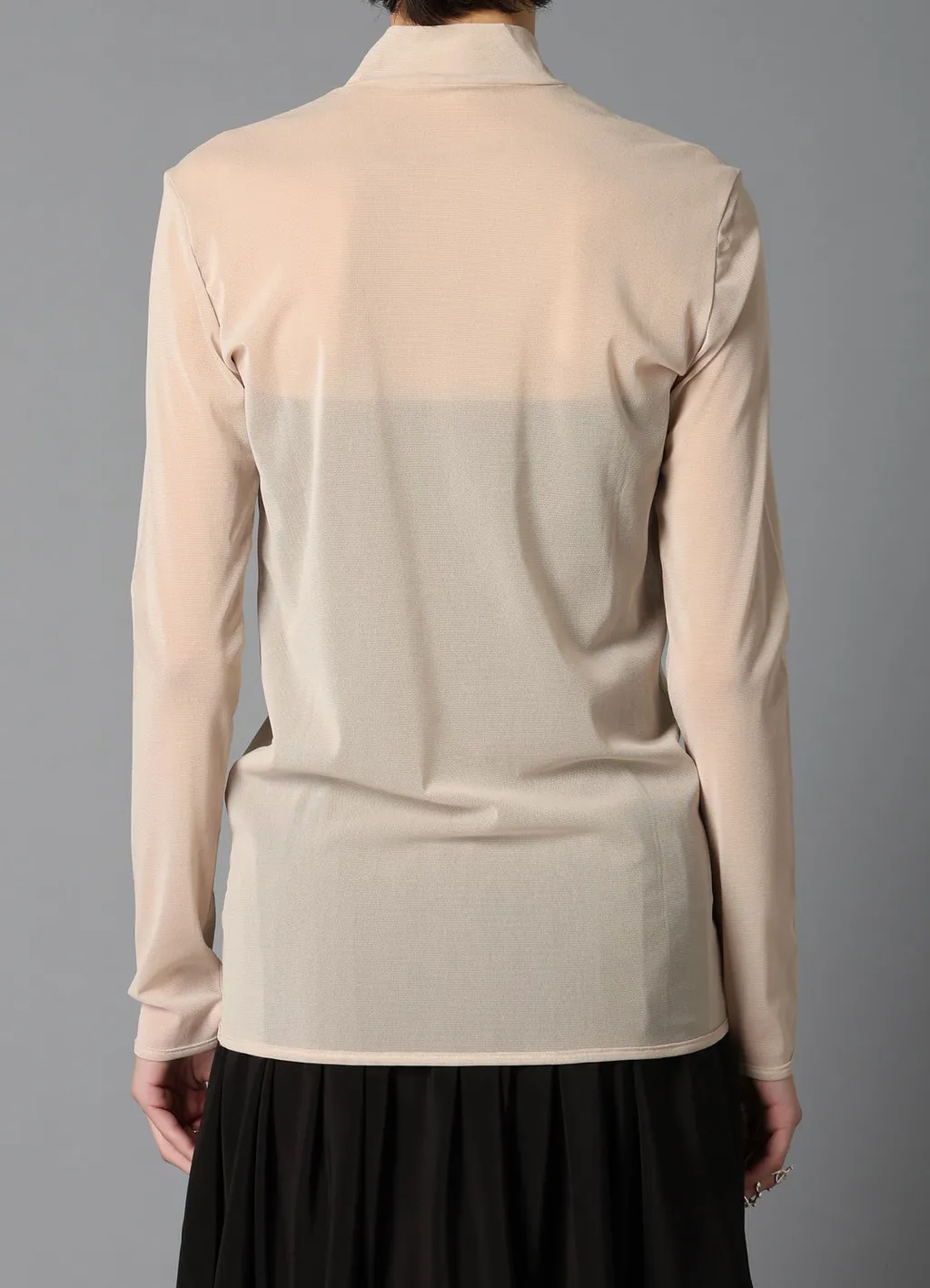 Pe Tulle High Neck Pullover