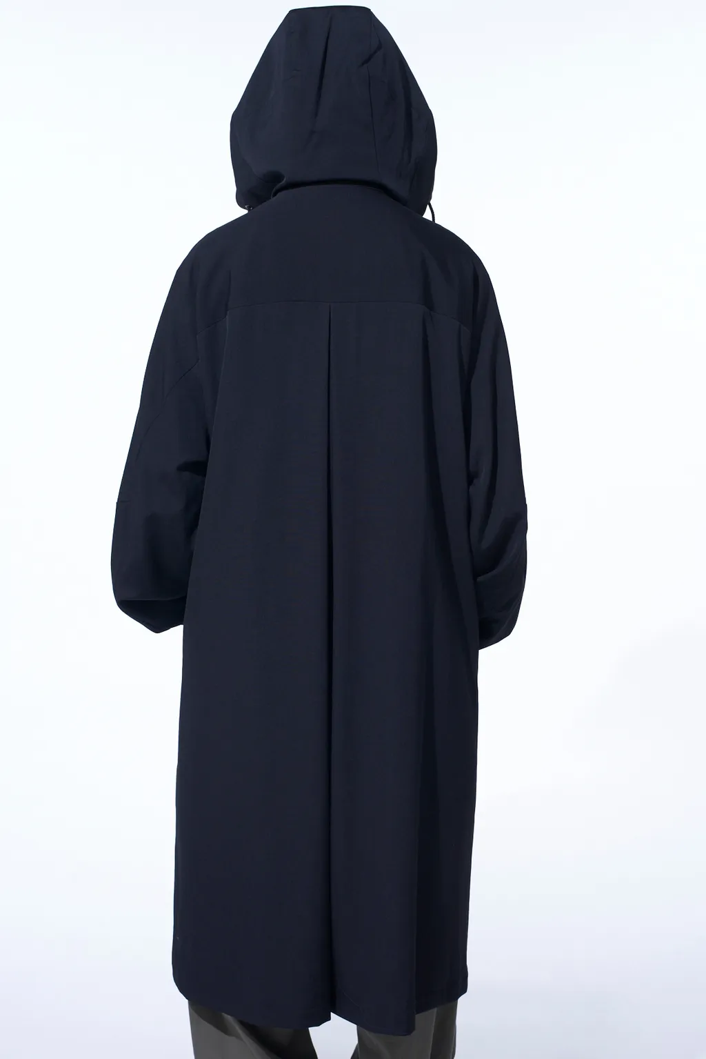 Washer Wool Gabardine Military Coat