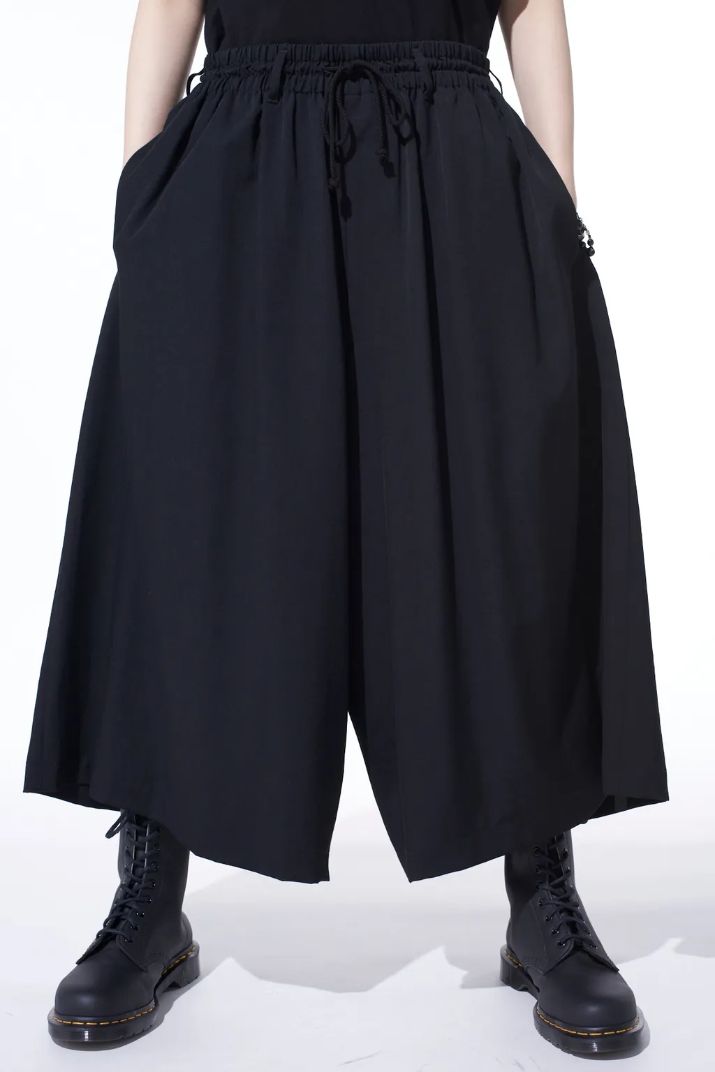 Washer Wool Gabardine Culotte Pants