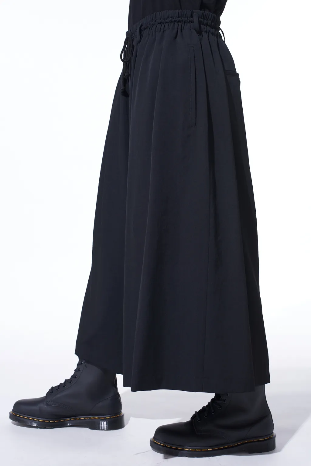 Washer Wool Gabardine Culotte Pants