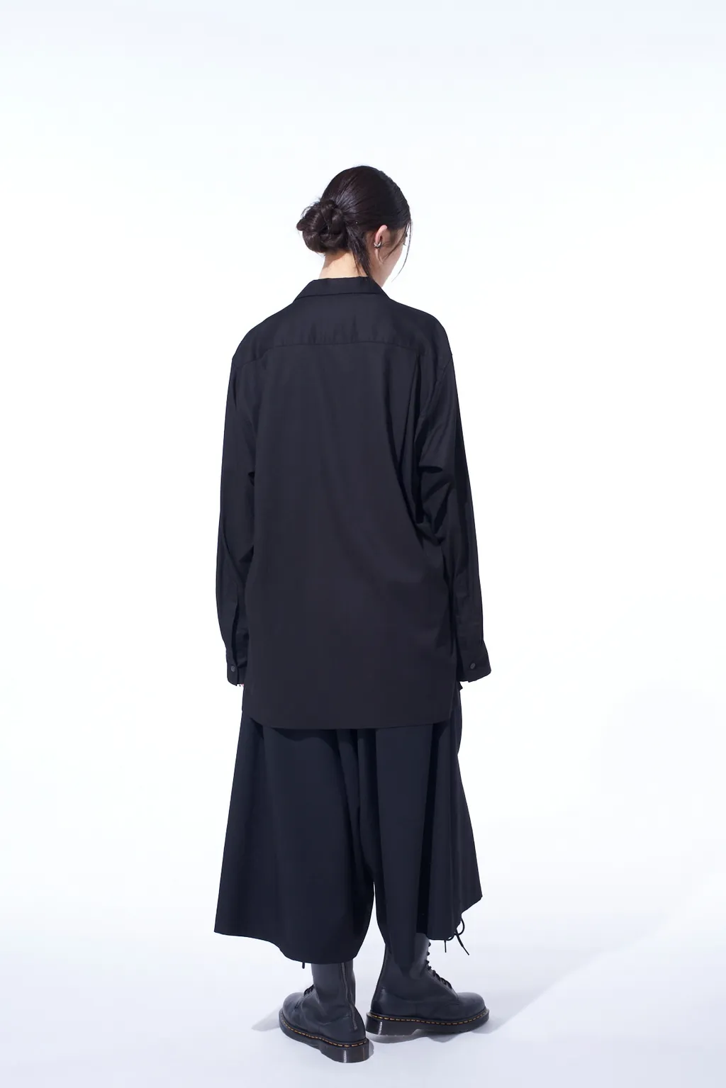 Washer Wool Gabardine Culotte Pants