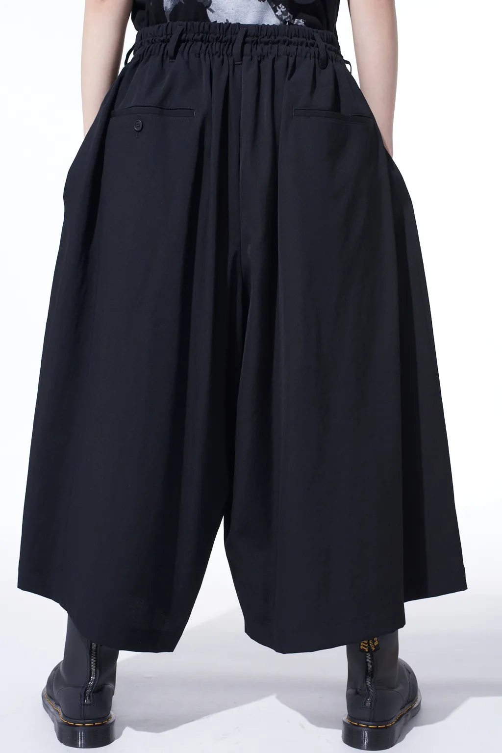 Washer Wool Gabardine Culotte Pants